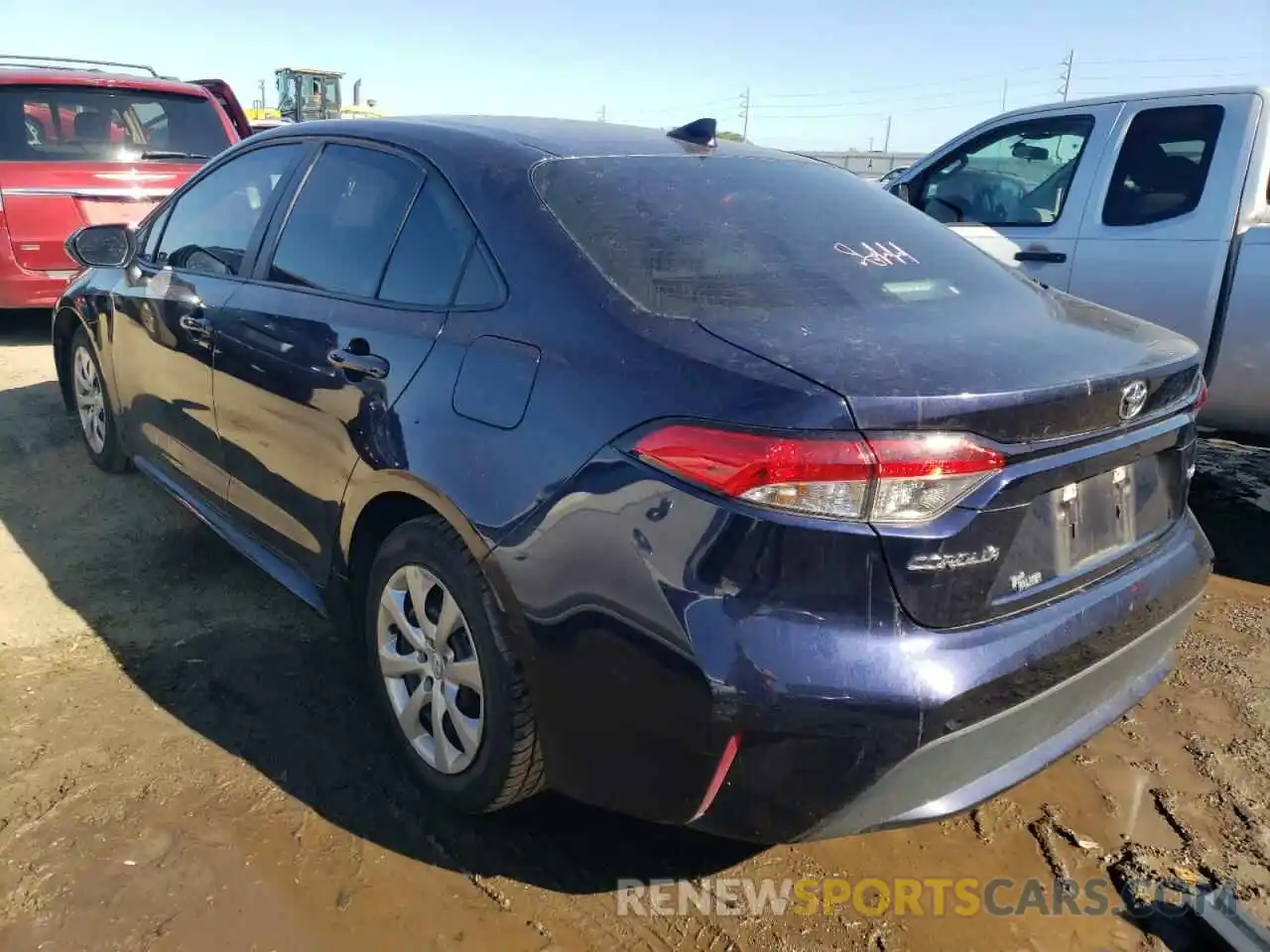 3 Photograph of a damaged car 5YFEPRAE6LP056065 TOYOTA COROLLA 2020