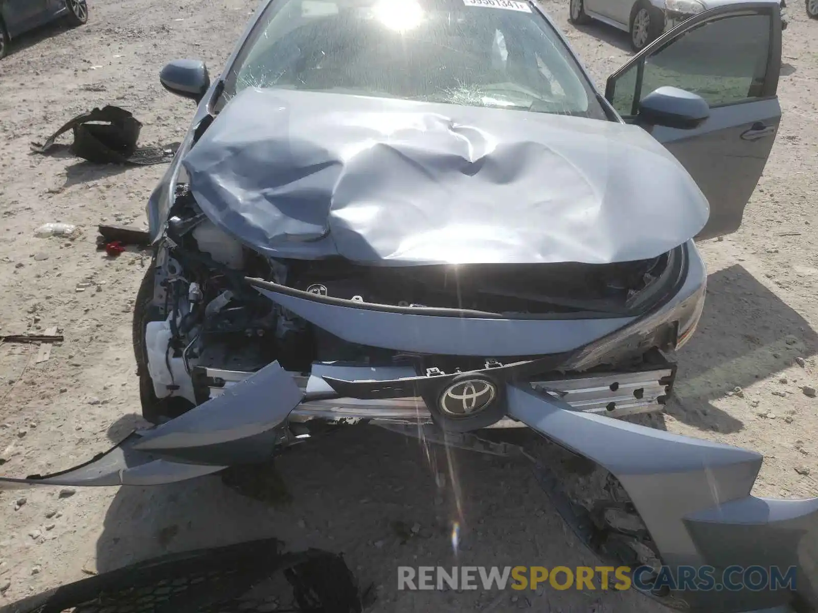 7 Photograph of a damaged car 5YFEPRAE6LP058382 TOYOTA COROLLA 2020