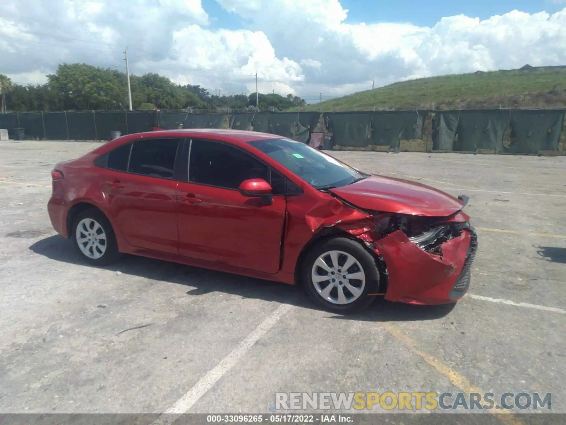 6 Photograph of a damaged car 5YFEPRAE6LP059631 TOYOTA COROLLA 2020