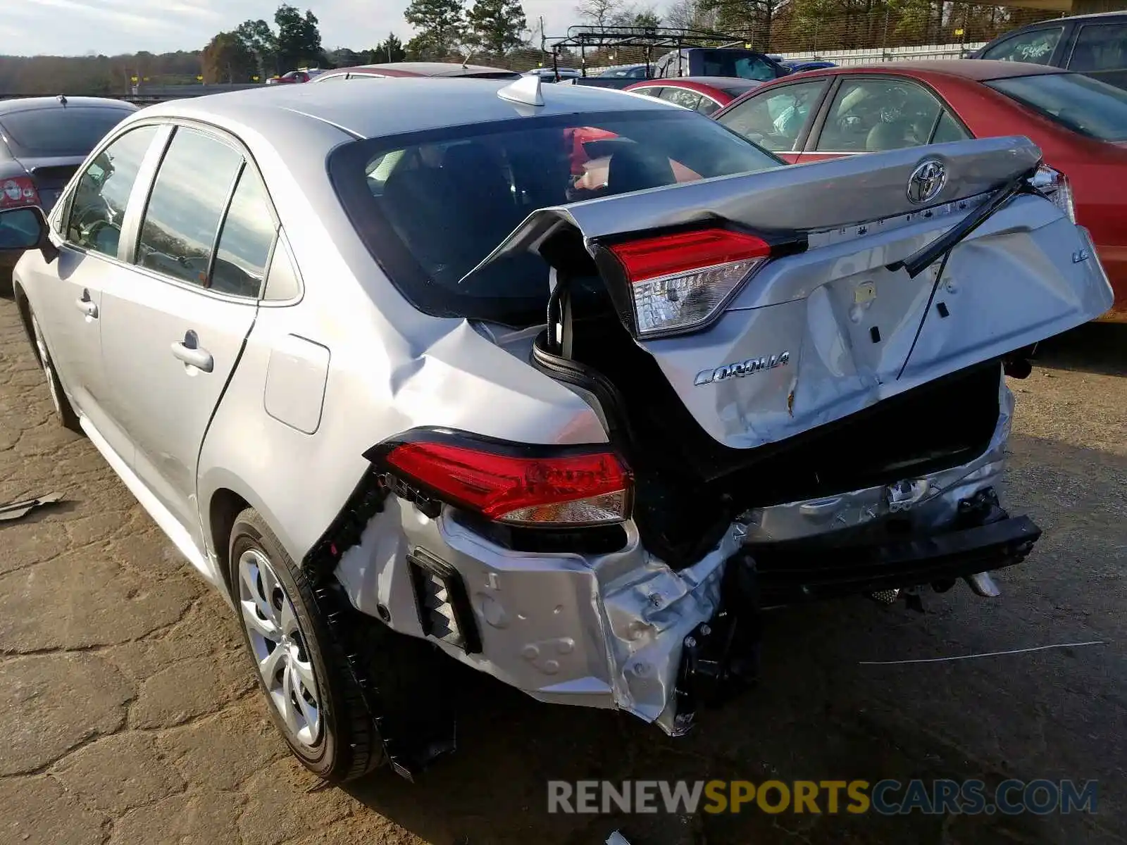 3 Photograph of a damaged car 5YFEPRAE6LP059788 TOYOTA COROLLA 2020