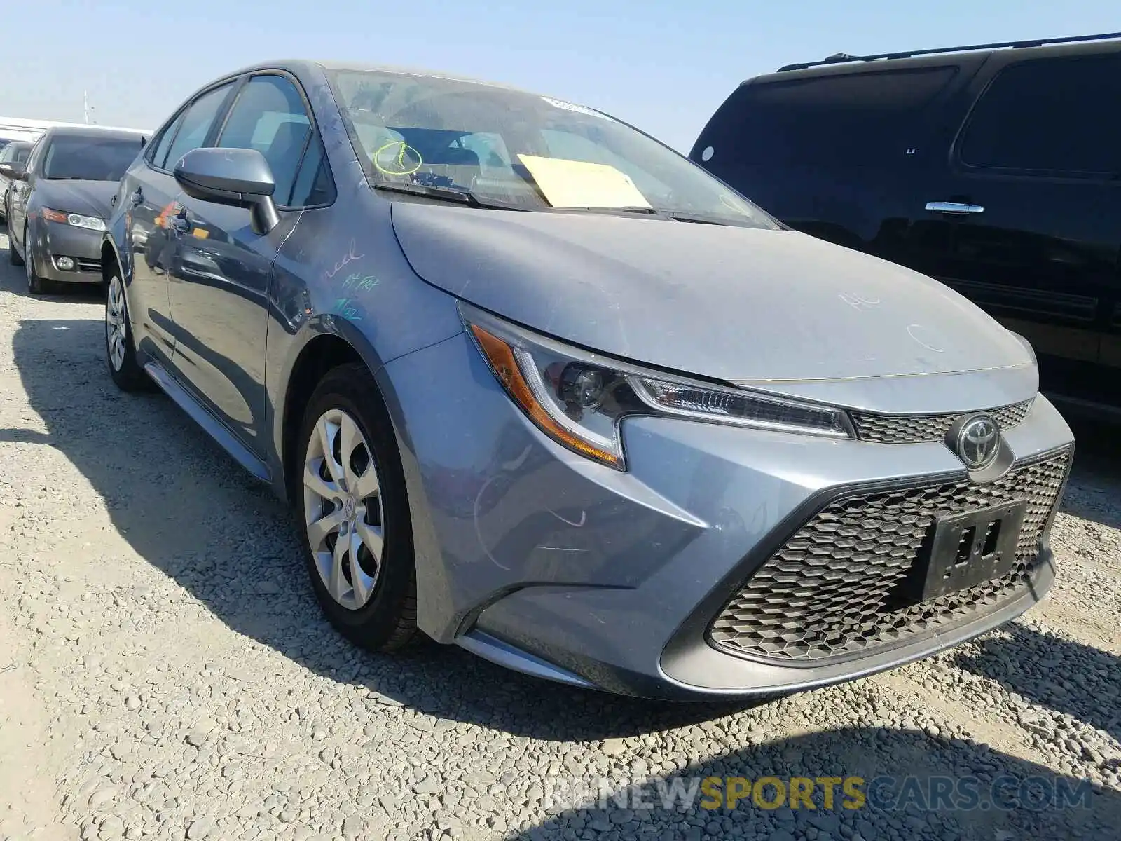 1 Photograph of a damaged car 5YFEPRAE6LP060519 TOYOTA COROLLA 2020