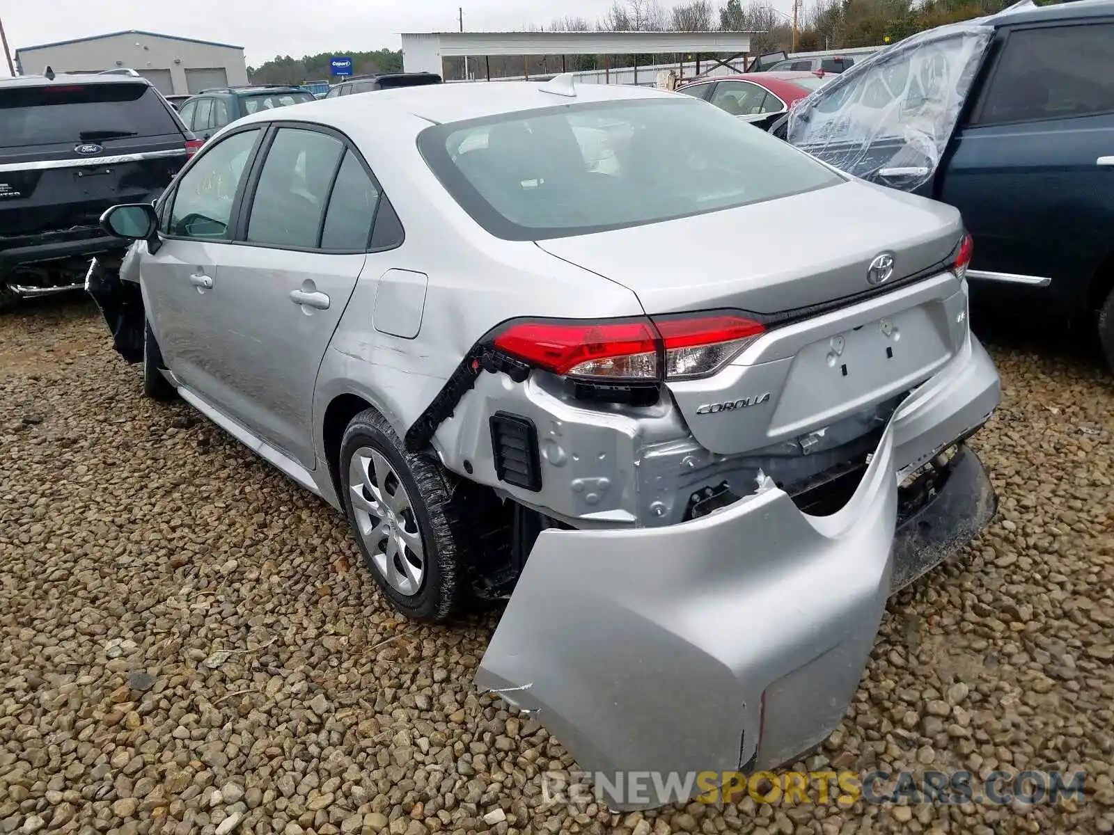 3 Photograph of a damaged car 5YFEPRAE6LP061394 TOYOTA COROLLA 2020