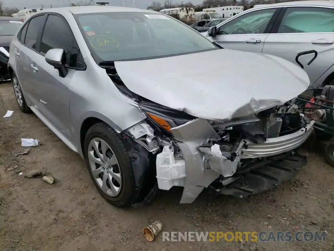 8 Photograph of a damaged car 5YFEPRAE6LP062514 TOYOTA COROLLA 2020