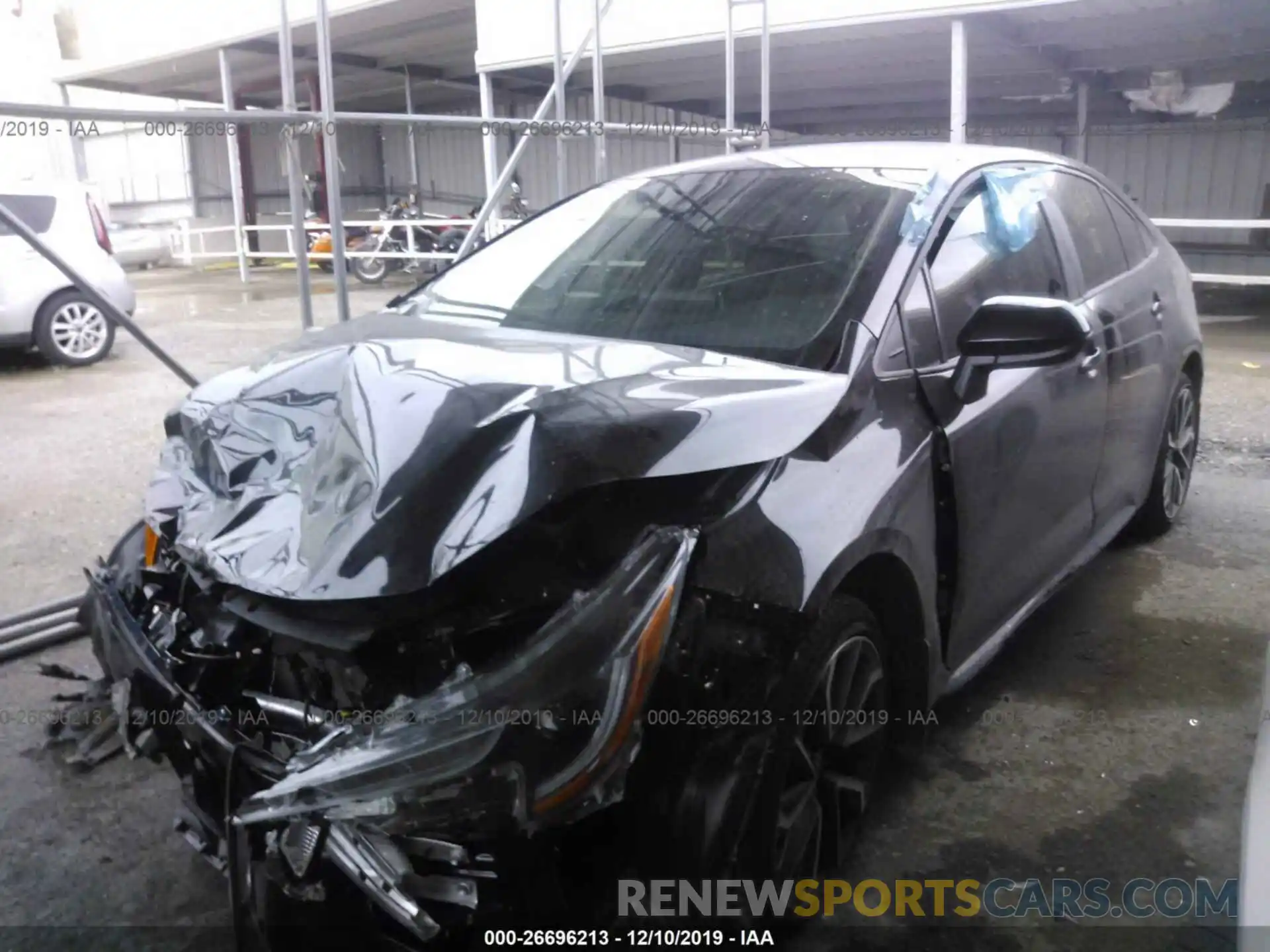 2 Photograph of a damaged car 5YFEPRAE6LP062691 TOYOTA COROLLA 2020