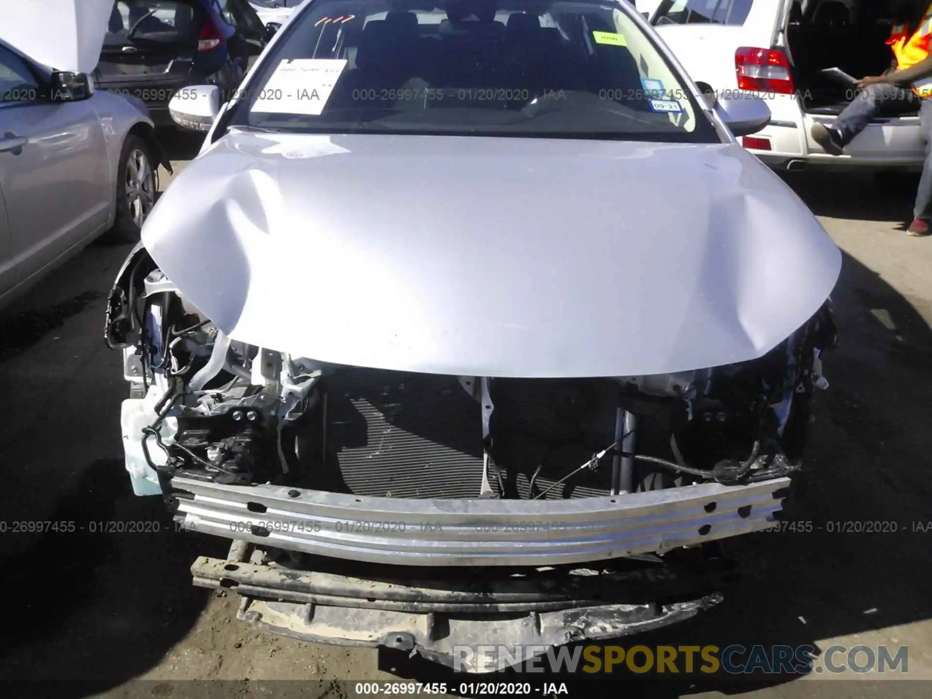 6 Photograph of a damaged car 5YFEPRAE6LP062822 TOYOTA COROLLA 2020