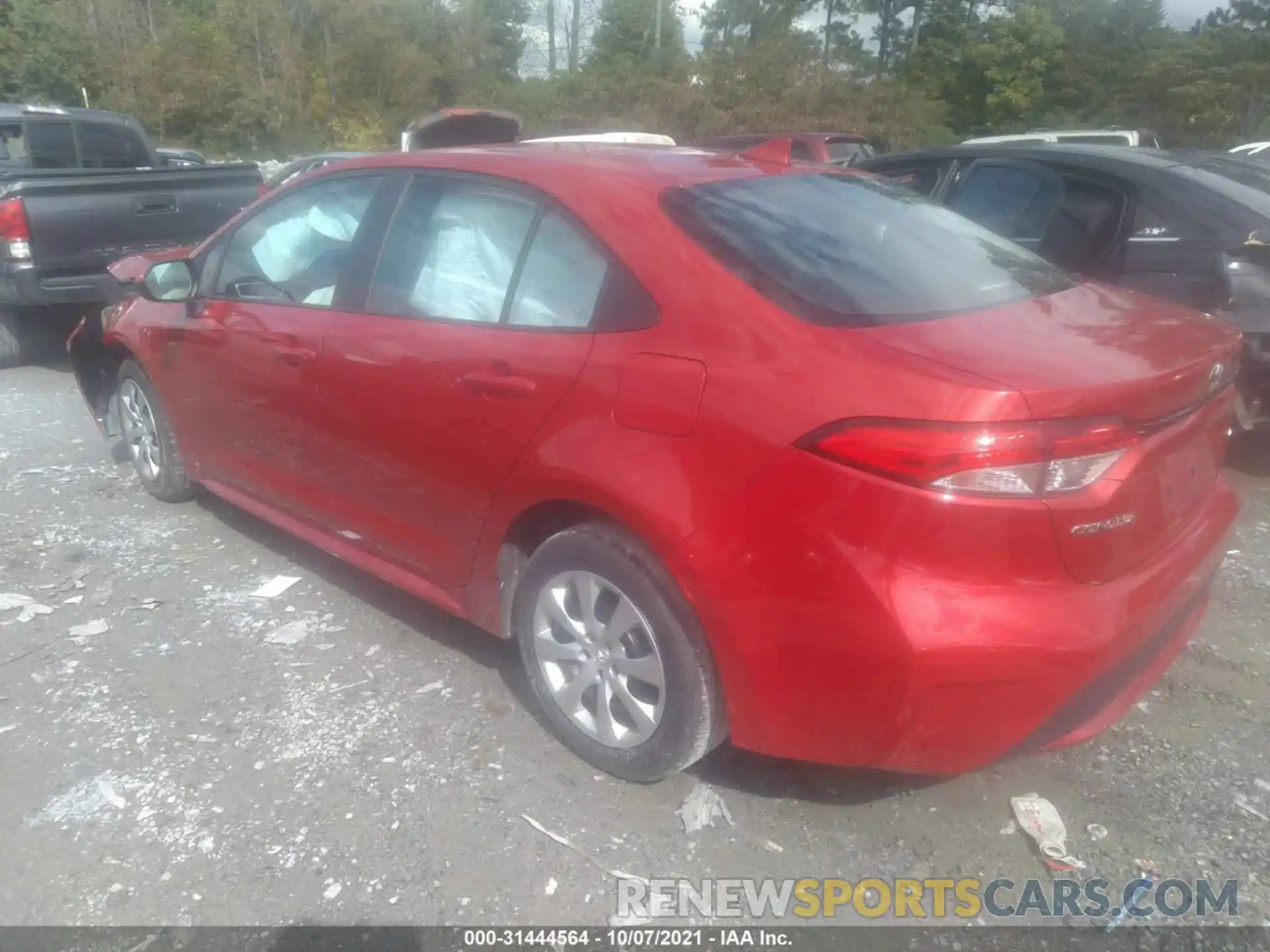 3 Photograph of a damaged car 5YFEPRAE6LP062948 TOYOTA COROLLA 2020