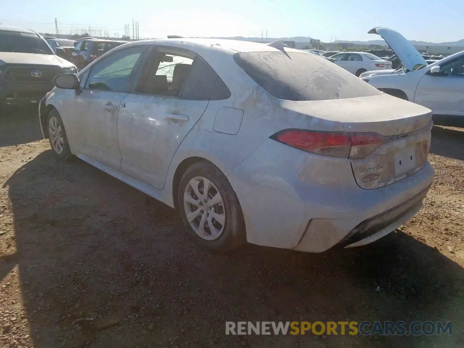 3 Photograph of a damaged car 5YFEPRAE6LP067096 TOYOTA COROLLA 2020