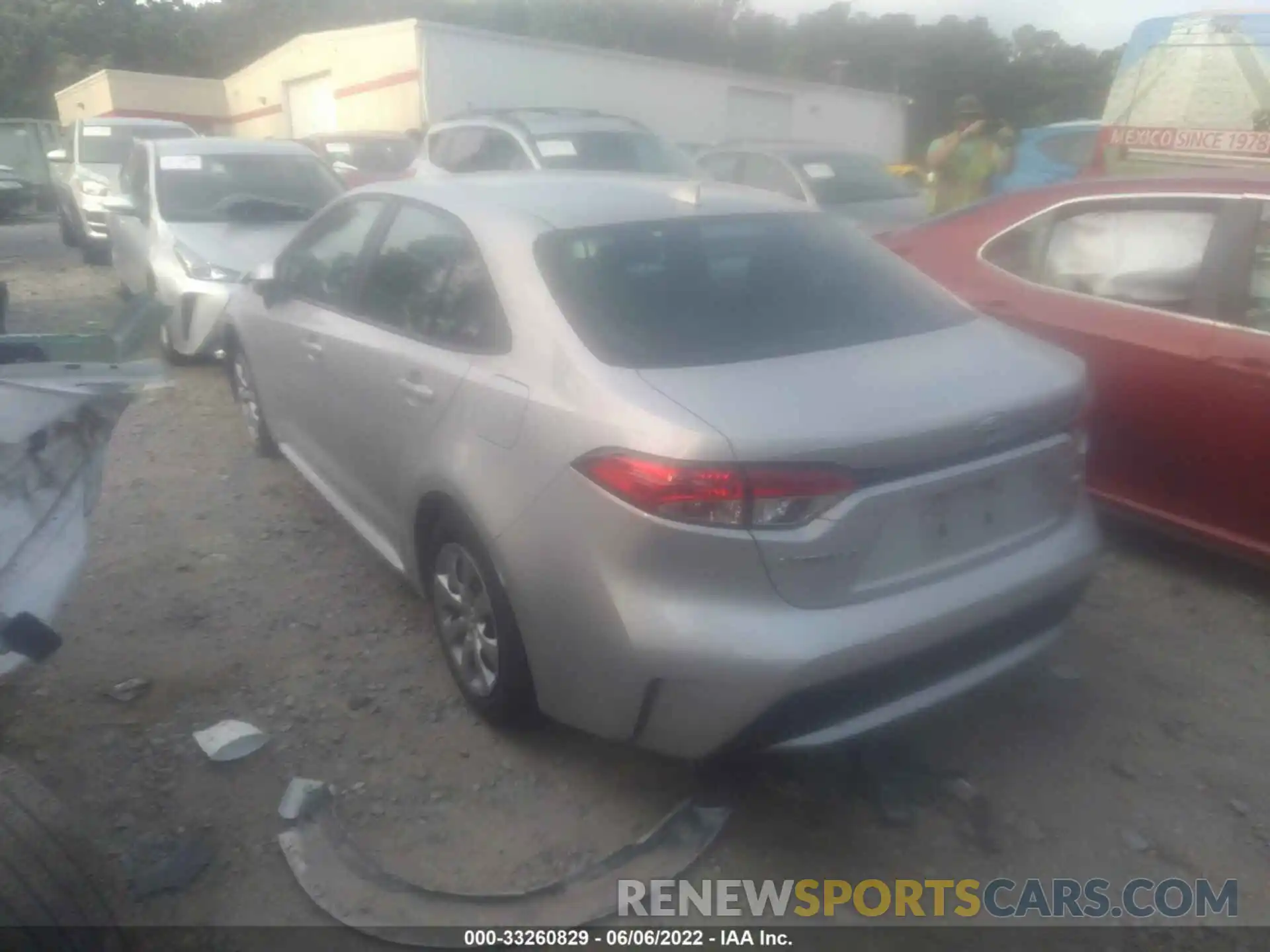 3 Photograph of a damaged car 5YFEPRAE6LP067180 TOYOTA COROLLA 2020