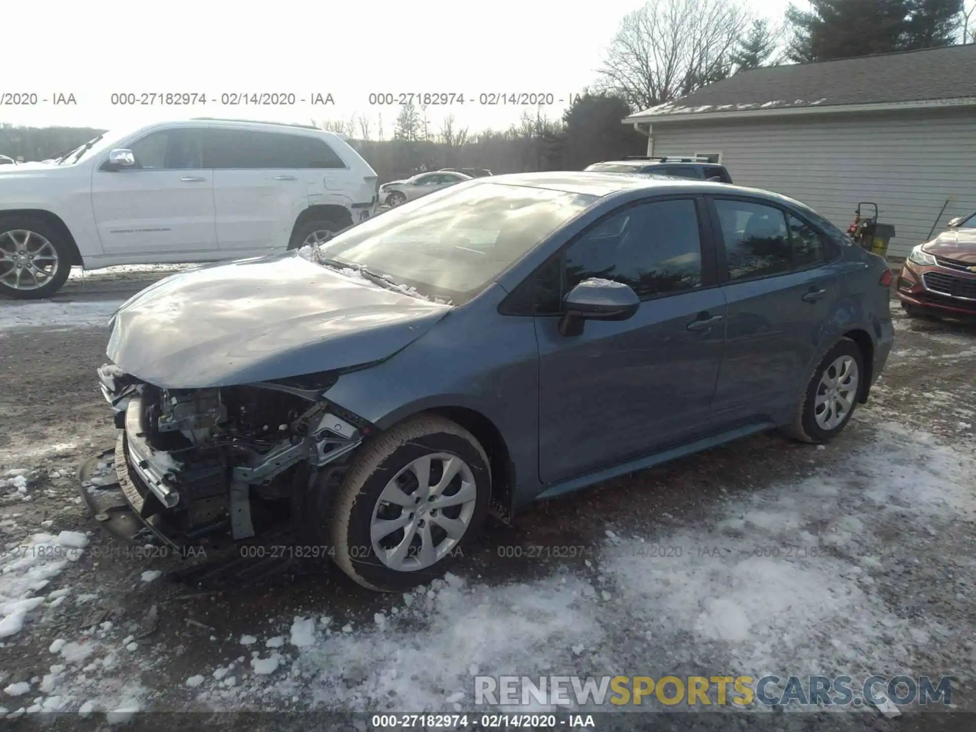 2 Photograph of a damaged car 5YFEPRAE6LP068085 TOYOTA COROLLA 2020