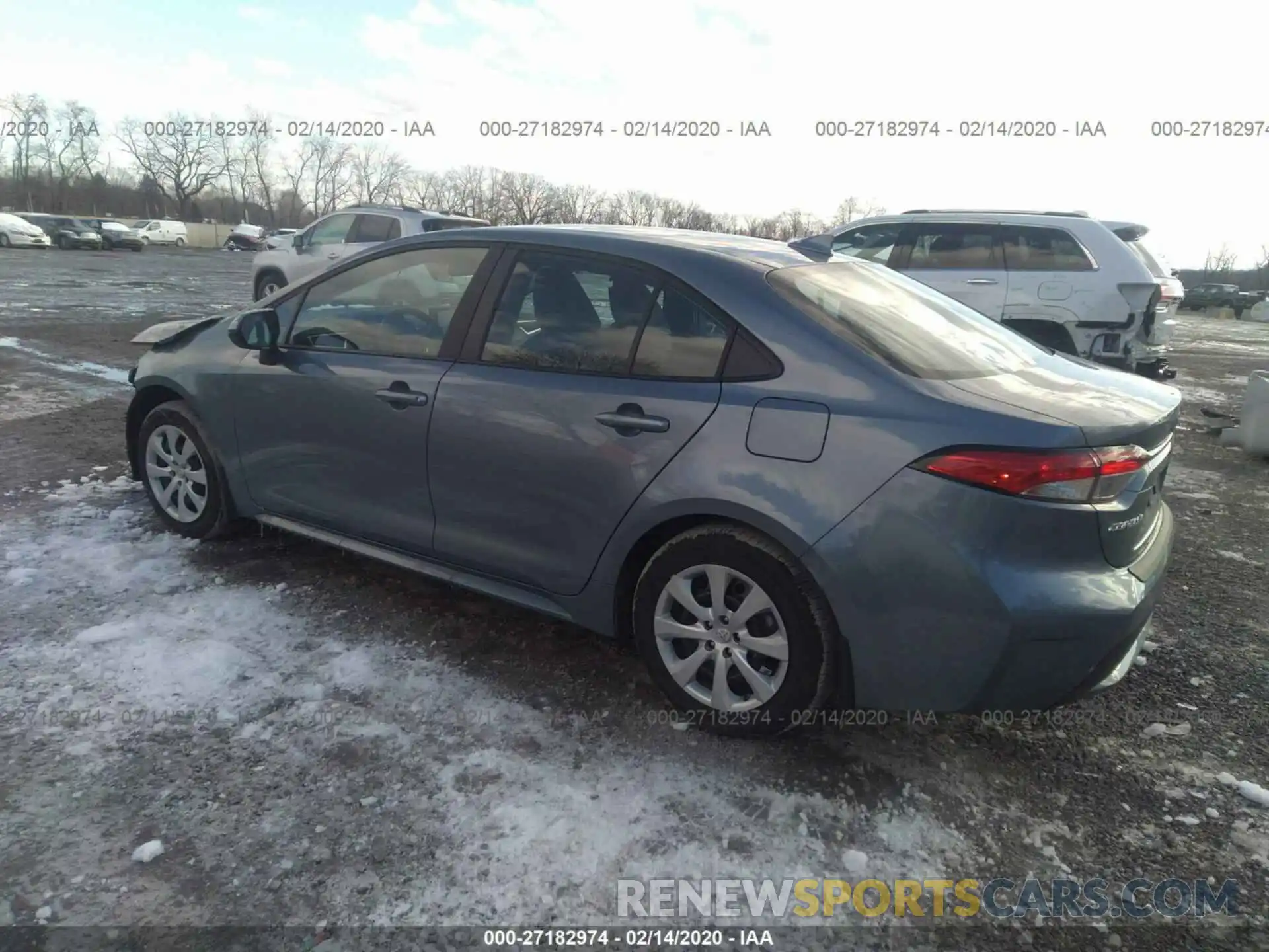 3 Photograph of a damaged car 5YFEPRAE6LP068085 TOYOTA COROLLA 2020