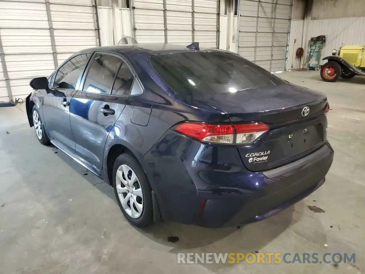 3 Photograph of a damaged car 5YFEPRAE6LP071326 TOYOTA COROLLA 2020