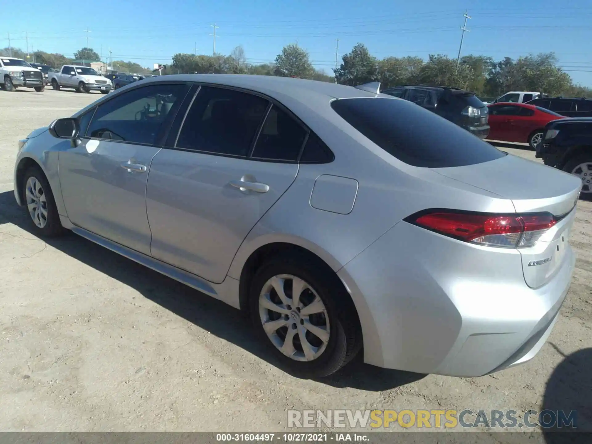 3 Photograph of a damaged car 5YFEPRAE6LP073495 TOYOTA COROLLA 2020