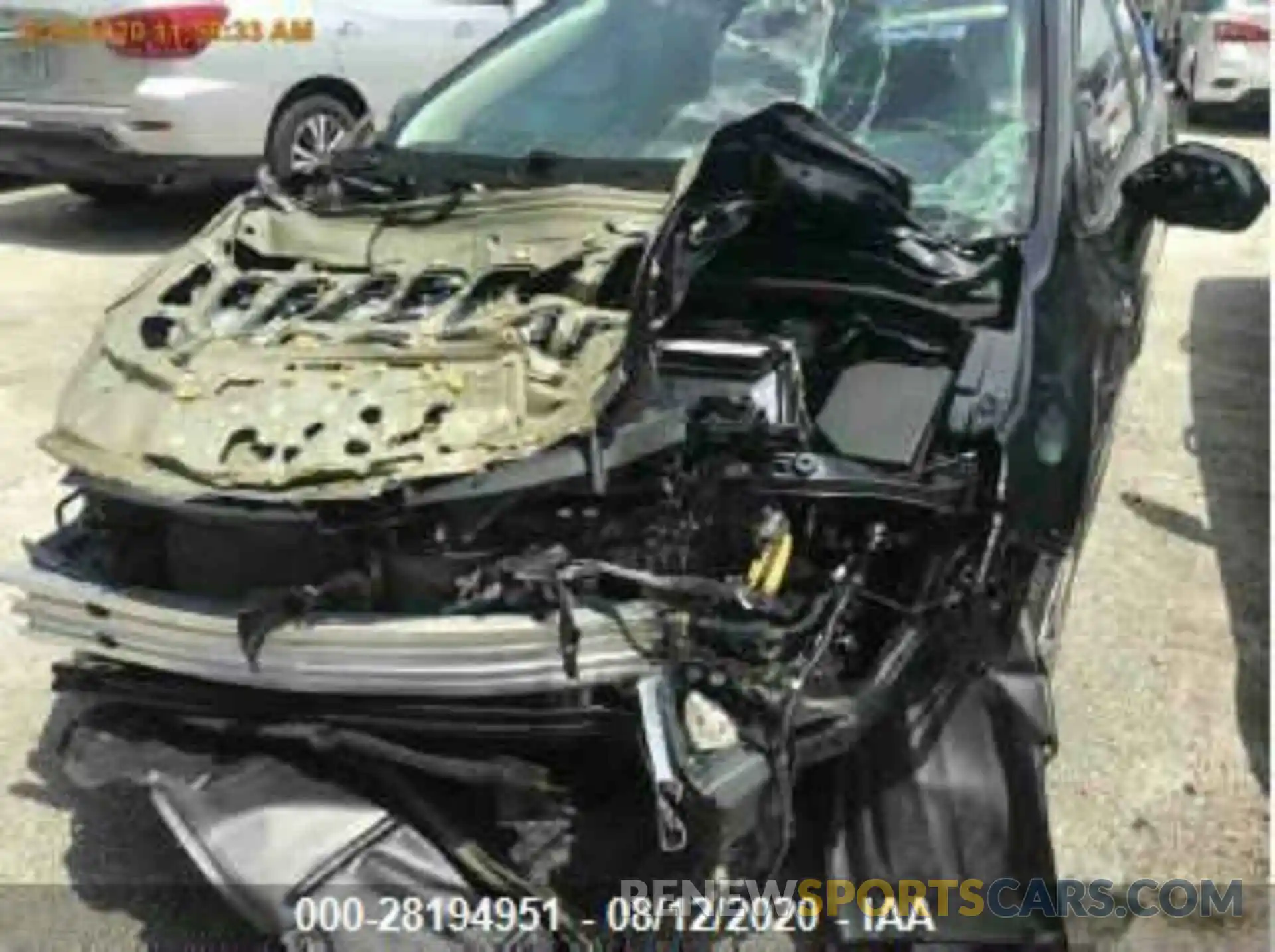 6 Photograph of a damaged car 5YFEPRAE6LP074503 TOYOTA COROLLA 2020