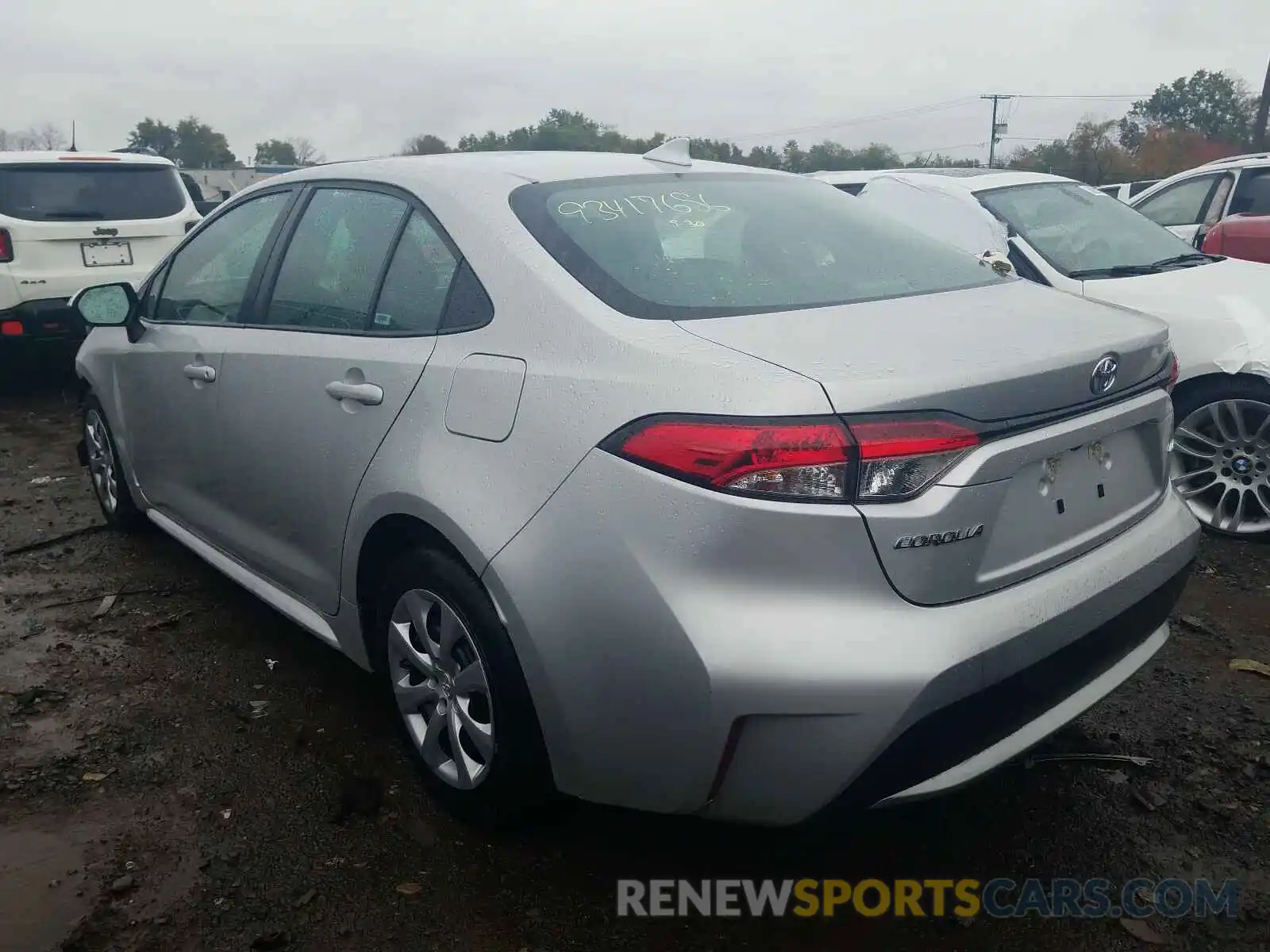 3 Photograph of a damaged car 5YFEPRAE6LP078678 TOYOTA COROLLA 2020