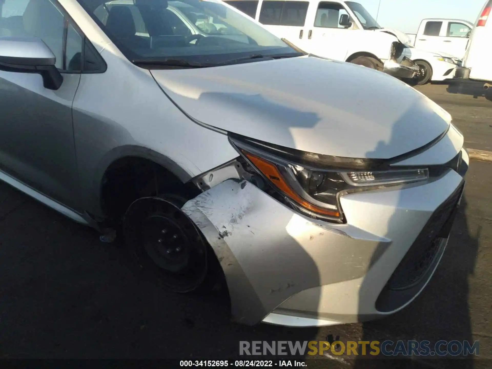 6 Photograph of a damaged car 5YFEPRAE6LP078843 TOYOTA COROLLA 2020