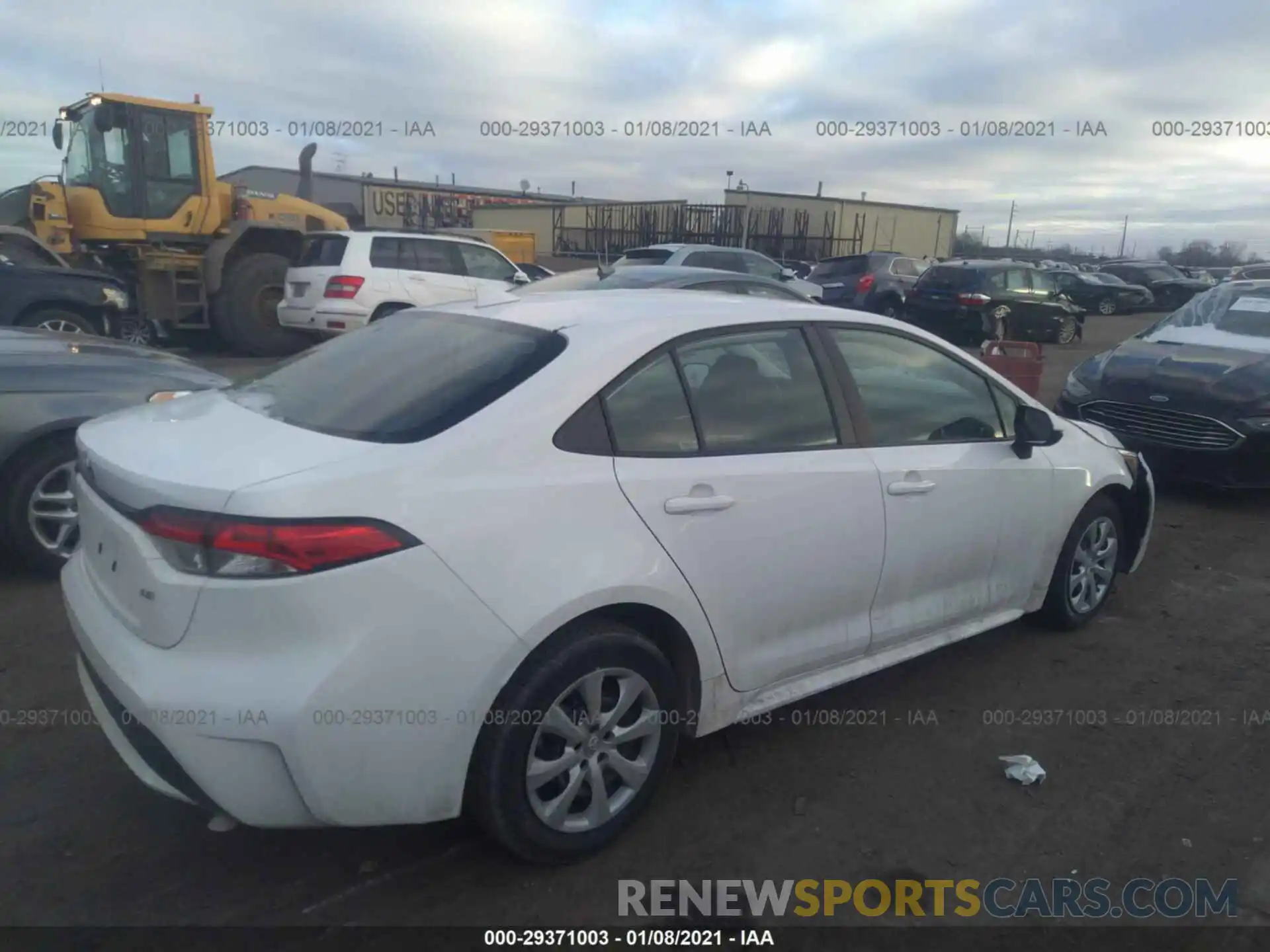 4 Photograph of a damaged car 5YFEPRAE6LP079779 TOYOTA COROLLA 2020