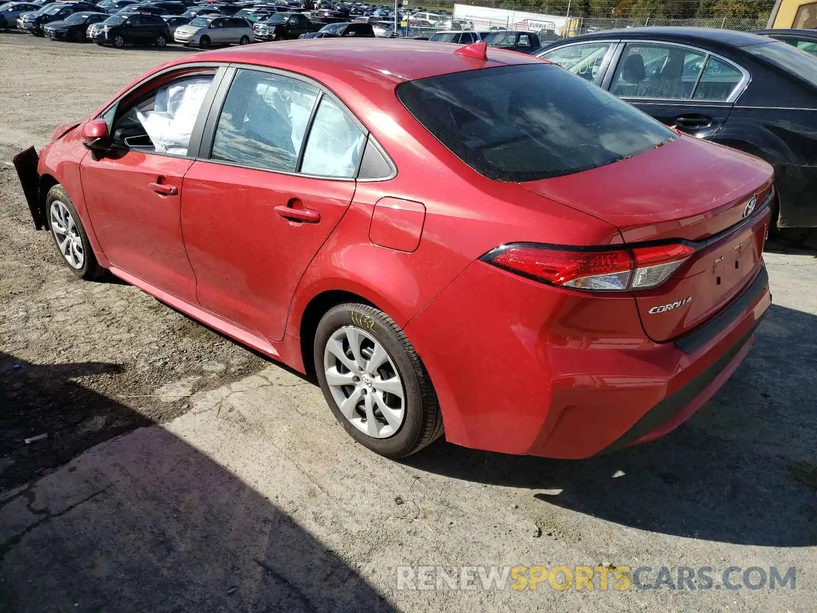 3 Photograph of a damaged car 5YFEPRAE6LP080401 TOYOTA COROLLA 2020