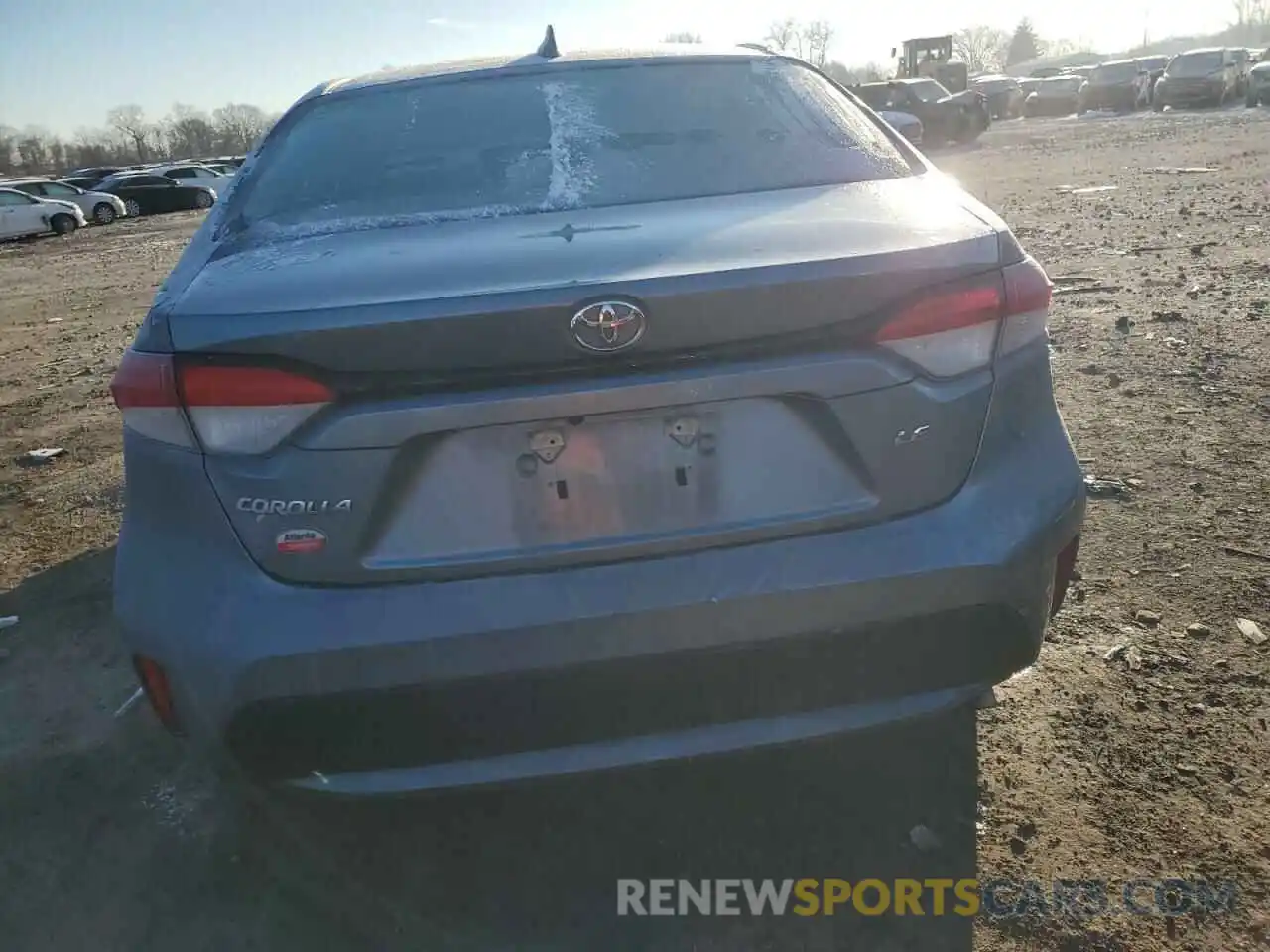 6 Photograph of a damaged car 5YFEPRAE6LP080673 TOYOTA COROLLA 2020