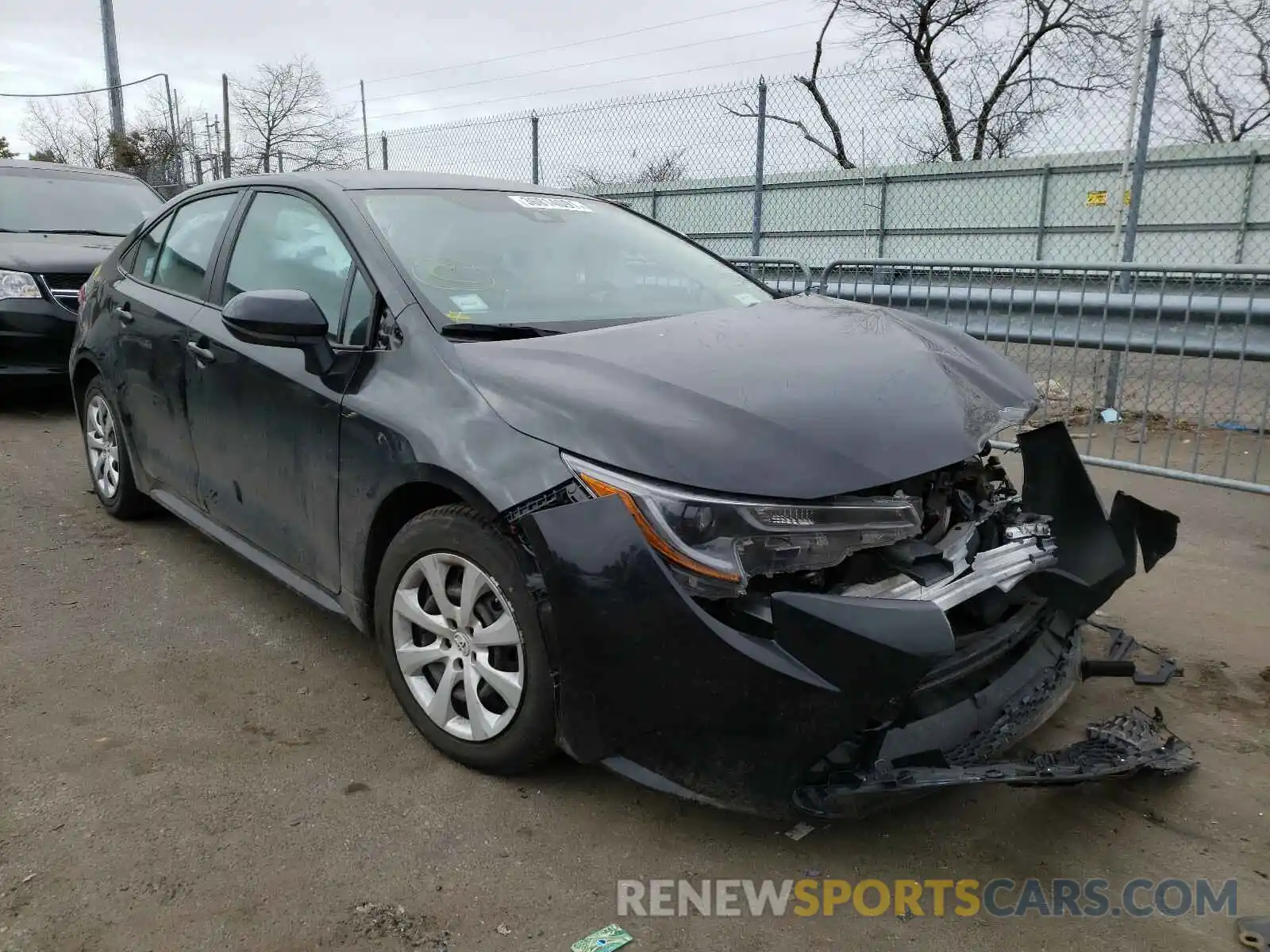 1 Photograph of a damaged car 5YFEPRAE6LP081628 TOYOTA COROLLA 2020