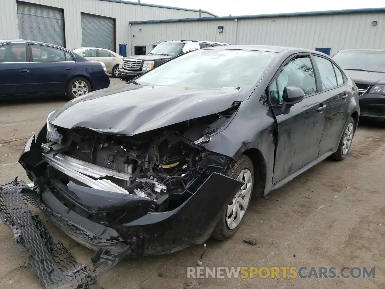 2 Photograph of a damaged car 5YFEPRAE6LP081628 TOYOTA COROLLA 2020