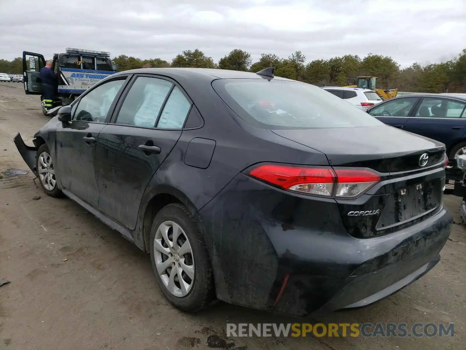 3 Photograph of a damaged car 5YFEPRAE6LP081628 TOYOTA COROLLA 2020