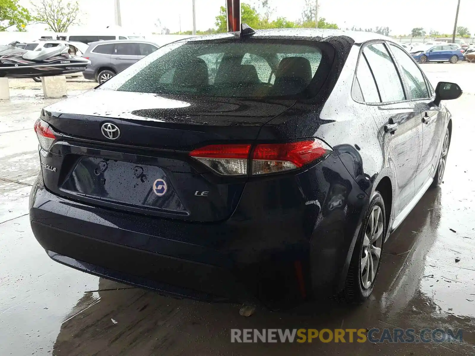 4 Photograph of a damaged car 5YFEPRAE6LP081824 TOYOTA COROLLA 2020