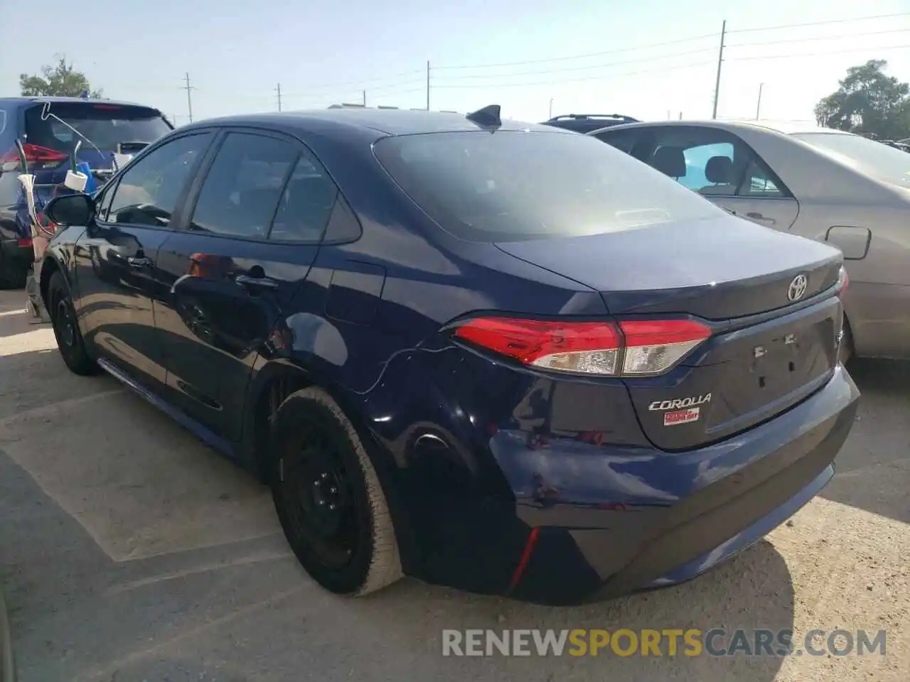 3 Photograph of a damaged car 5YFEPRAE6LP082357 TOYOTA COROLLA 2020