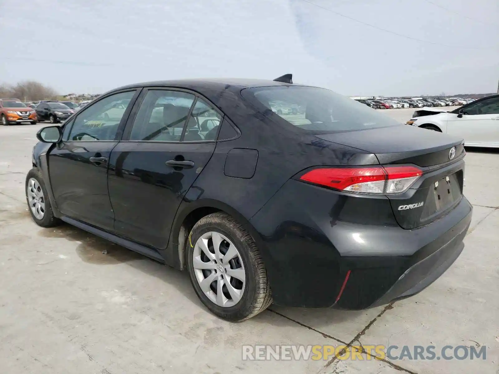 3 Photograph of a damaged car 5YFEPRAE6LP082472 TOYOTA COROLLA 2020