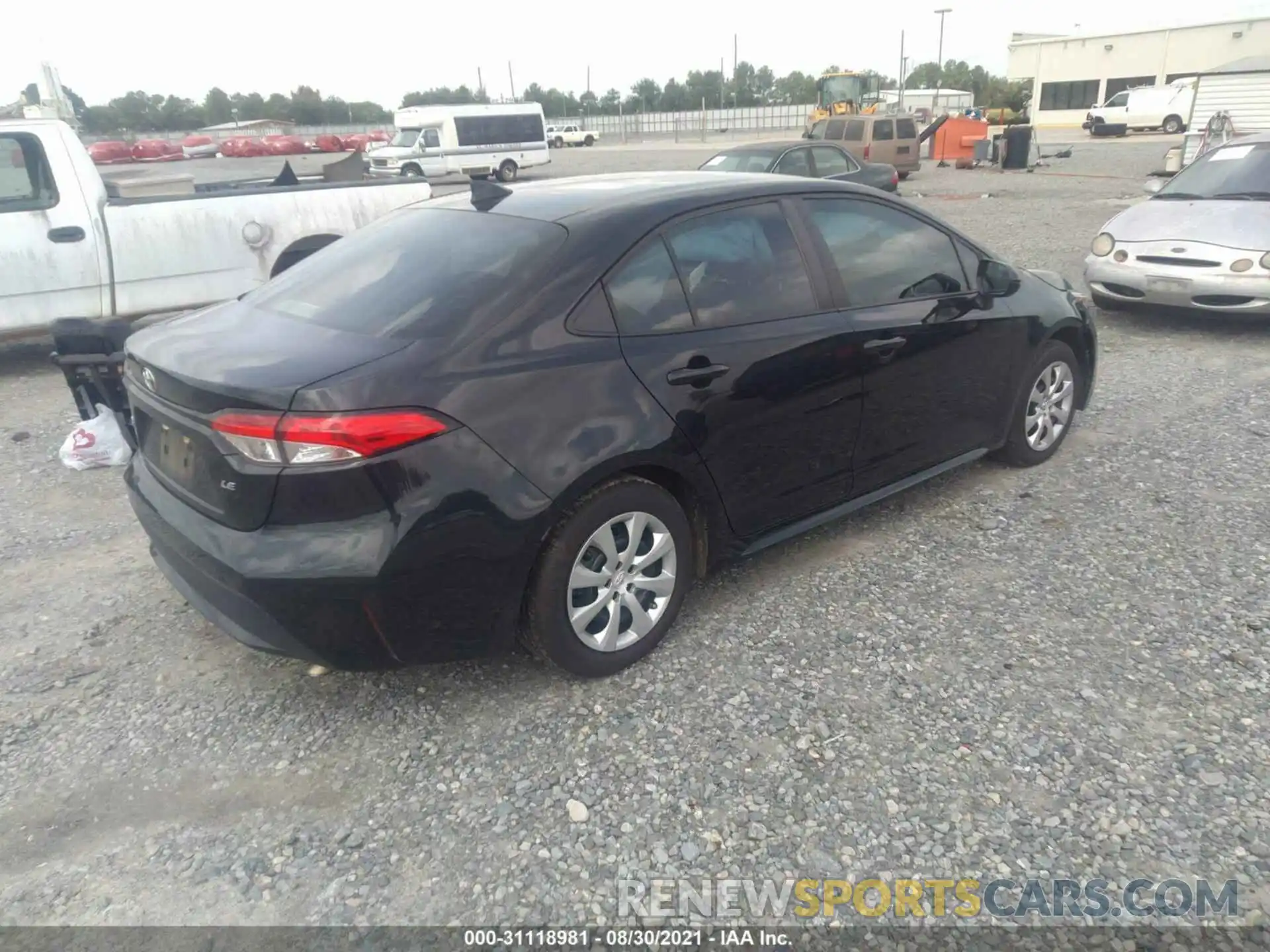 4 Photograph of a damaged car 5YFEPRAE6LP084125 TOYOTA COROLLA 2020