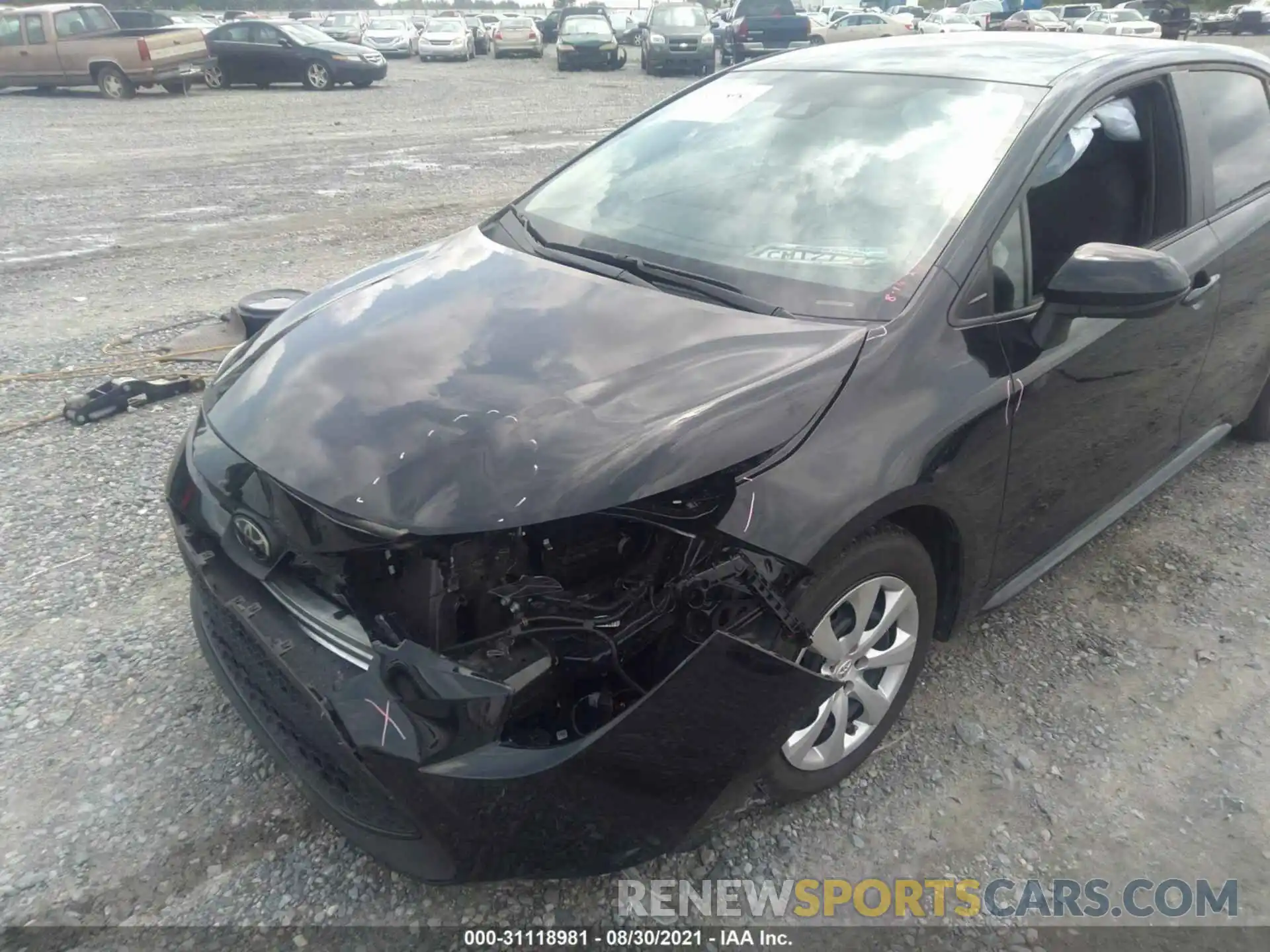 6 Photograph of a damaged car 5YFEPRAE6LP084125 TOYOTA COROLLA 2020