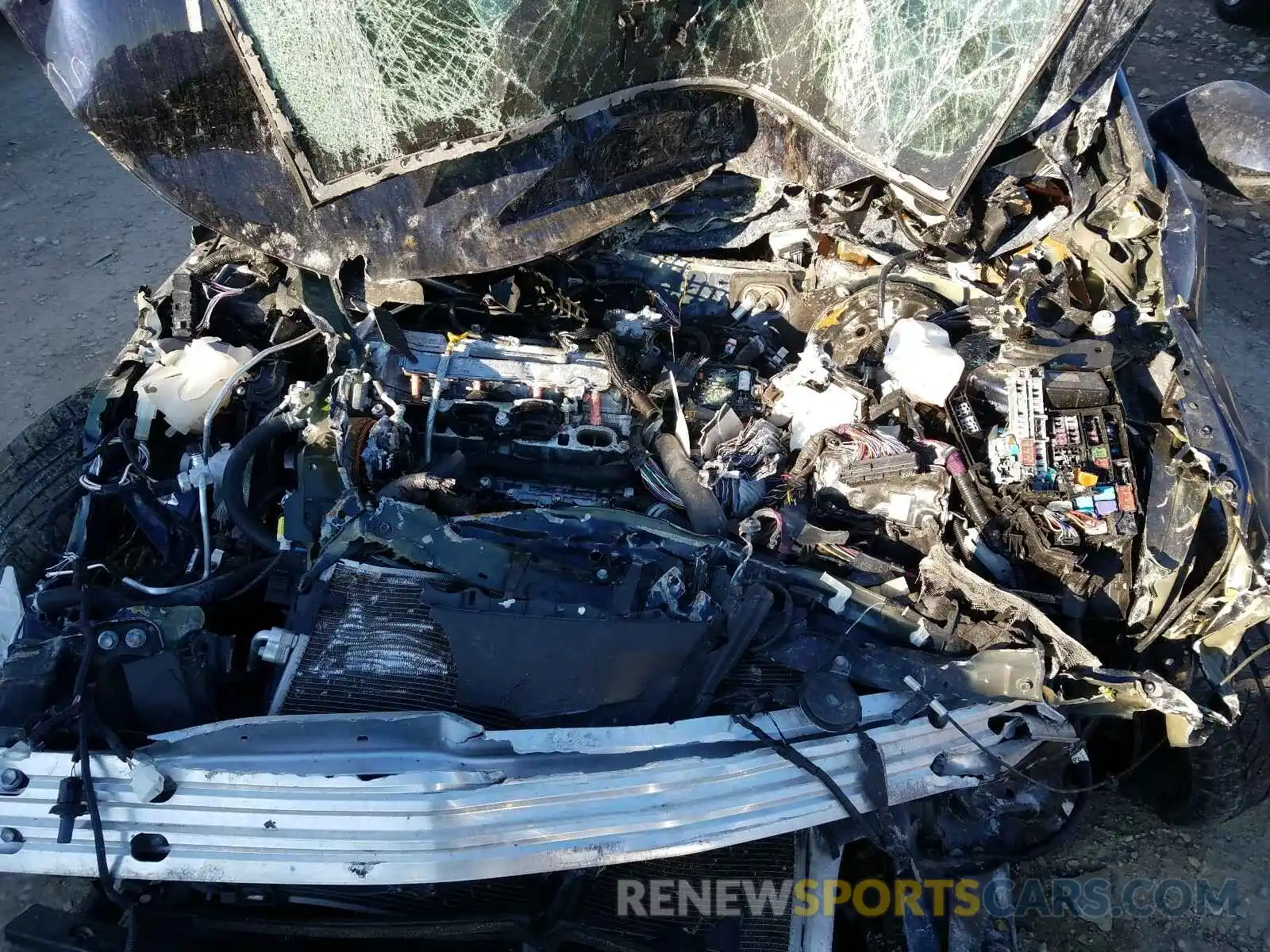 7 Photograph of a damaged car 5YFEPRAE6LP086652 TOYOTA COROLLA 2020