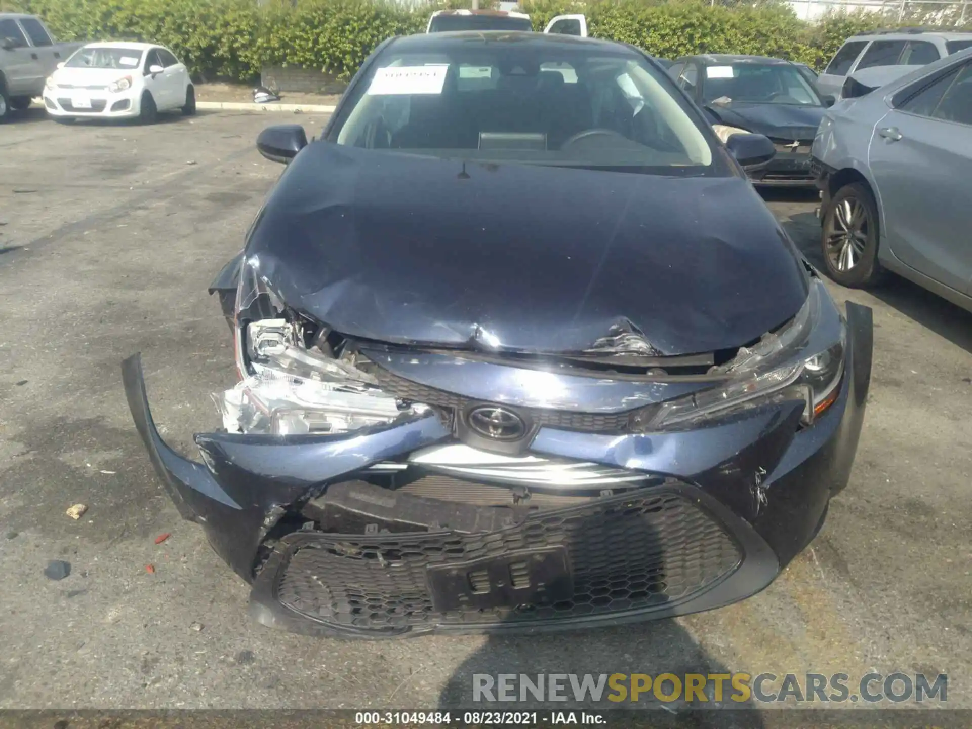 6 Photograph of a damaged car 5YFEPRAE6LP087073 TOYOTA COROLLA 2020