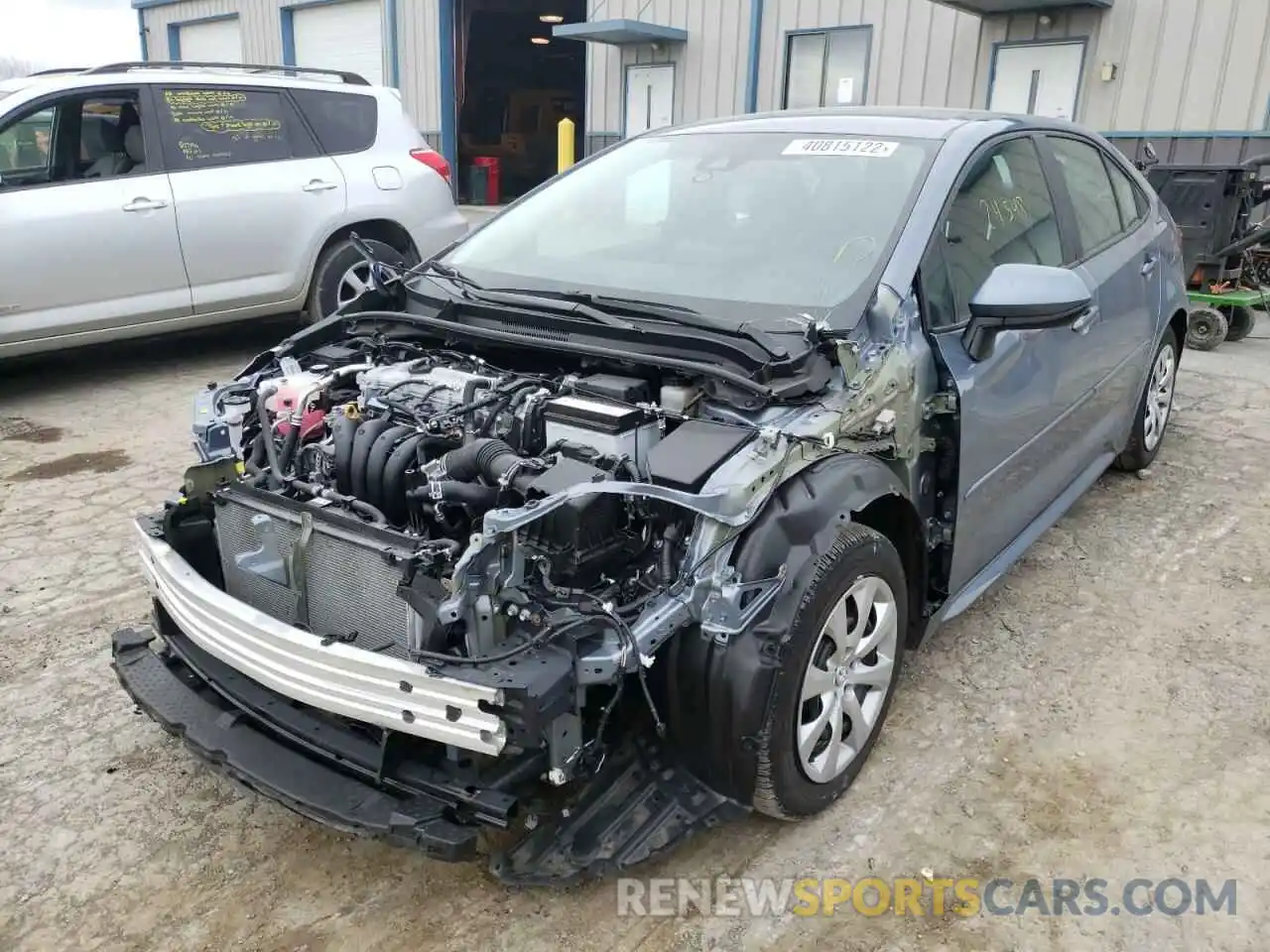 2 Photograph of a damaged car 5YFEPRAE6LP087851 TOYOTA COROLLA 2020