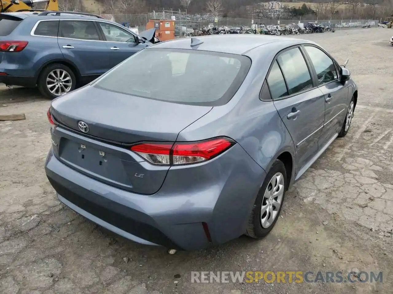 4 Photograph of a damaged car 5YFEPRAE6LP087851 TOYOTA COROLLA 2020