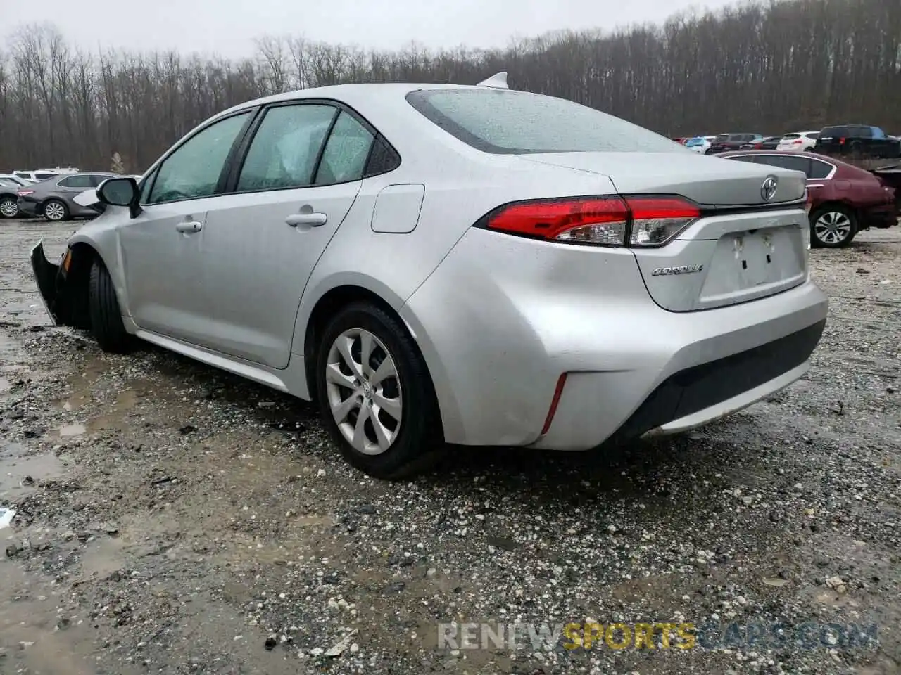 3 Photograph of a damaged car 5YFEPRAE6LP088949 TOYOTA COROLLA 2020