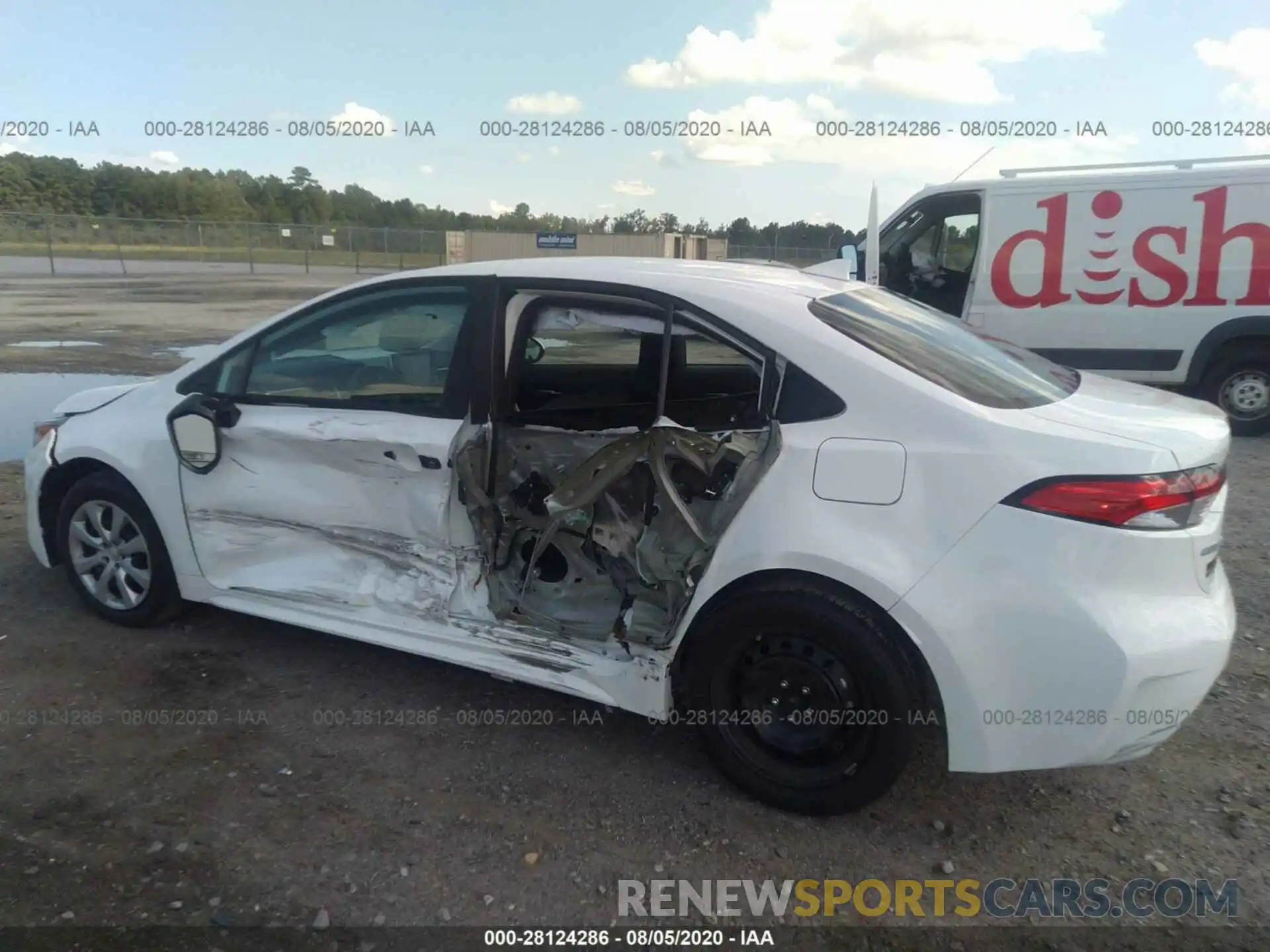 6 Photograph of a damaged car 5YFEPRAE6LP089227 TOYOTA COROLLA 2020