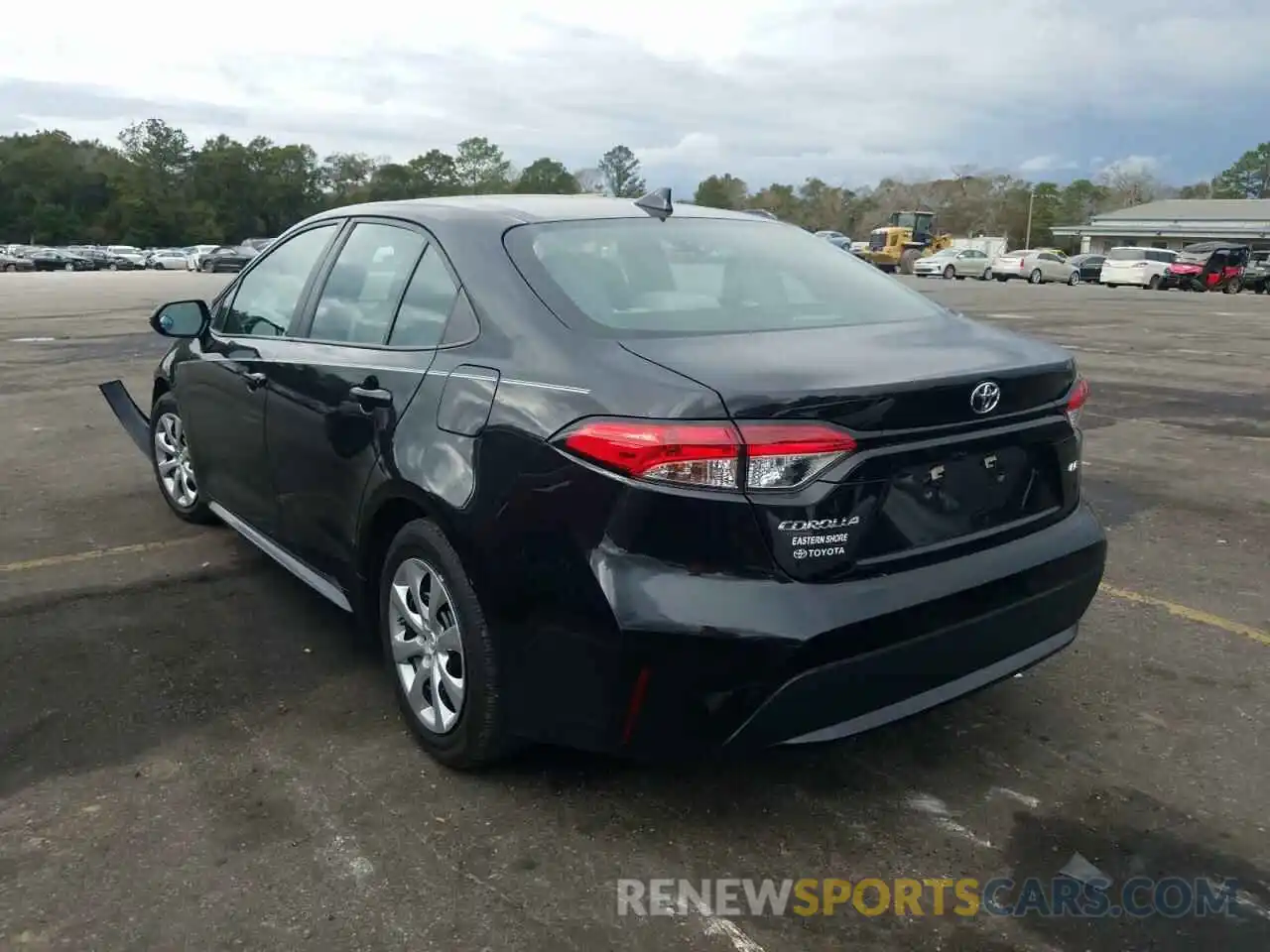 3 Photograph of a damaged car 5YFEPRAE6LP090314 TOYOTA COROLLA 2020