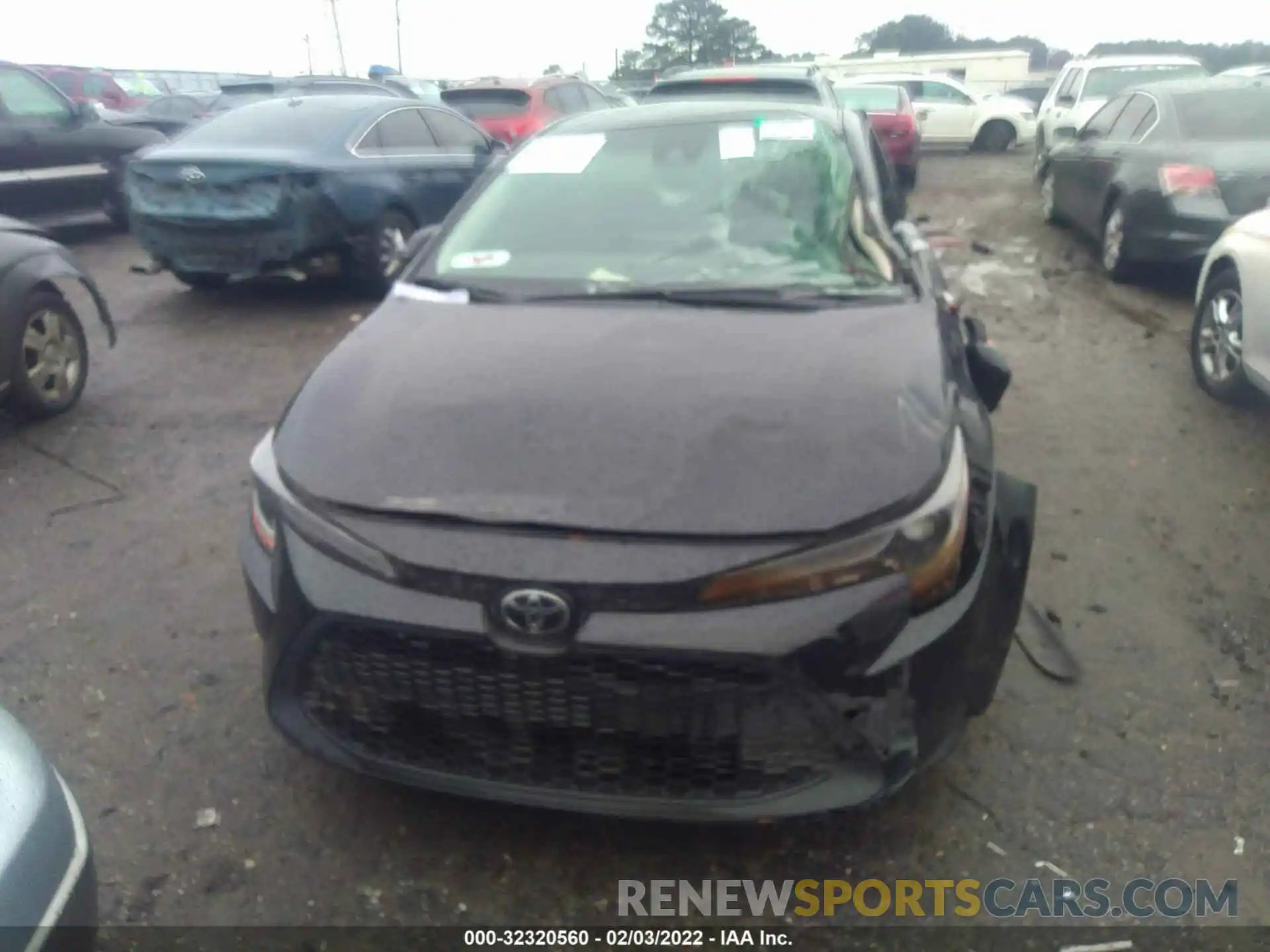 6 Photograph of a damaged car 5YFEPRAE6LP091494 TOYOTA COROLLA 2020