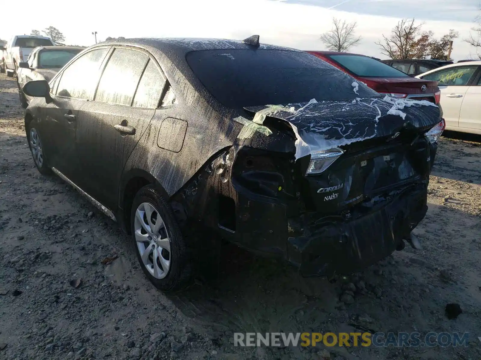 3 Photograph of a damaged car 5YFEPRAE6LP092550 TOYOTA COROLLA 2020