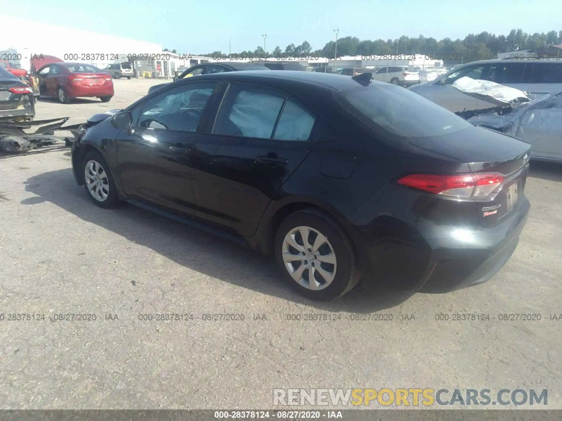 3 Photograph of a damaged car 5YFEPRAE6LP092984 TOYOTA COROLLA 2020