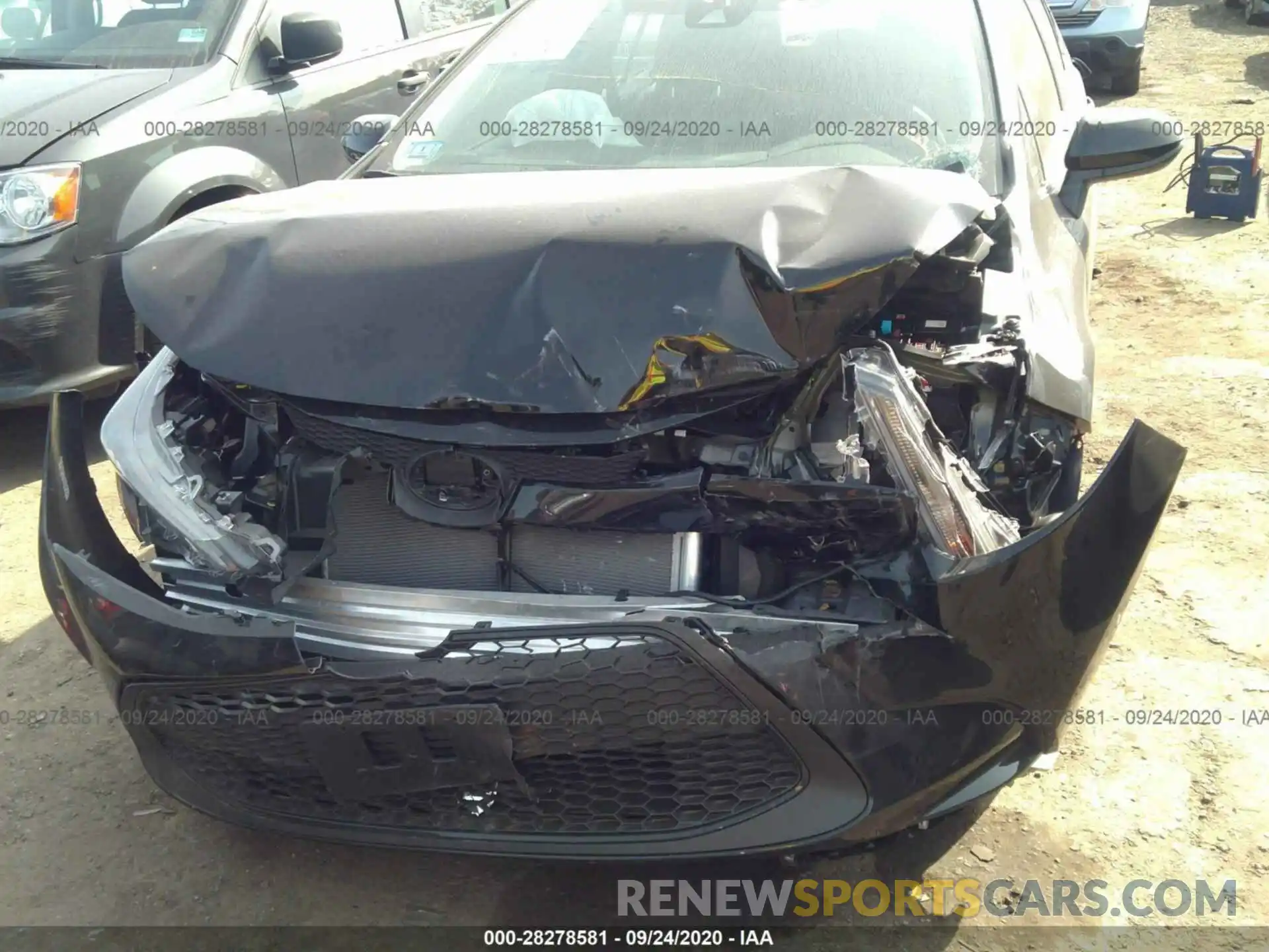6 Photograph of a damaged car 5YFEPRAE6LP095173 TOYOTA COROLLA 2020