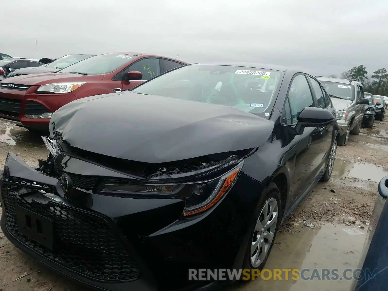 2 Photograph of a damaged car 5YFEPRAE6LP097067 TOYOTA COROLLA 2020