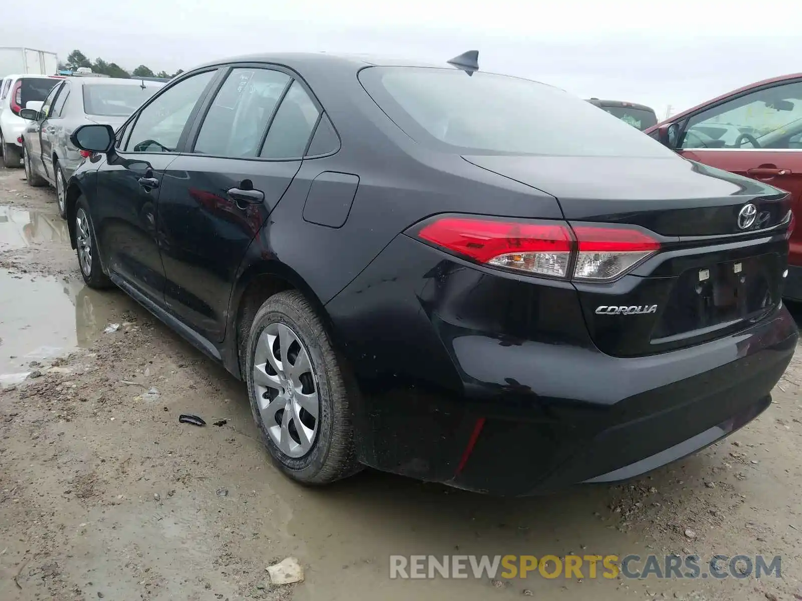 3 Photograph of a damaged car 5YFEPRAE6LP097067 TOYOTA COROLLA 2020