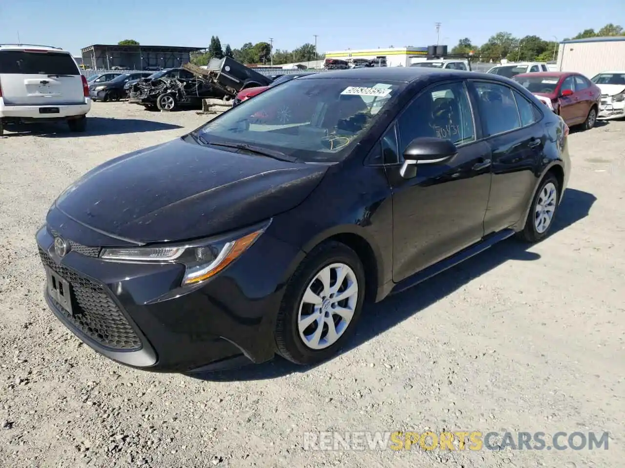 2 Photograph of a damaged car 5YFEPRAE6LP097733 TOYOTA COROLLA 2020