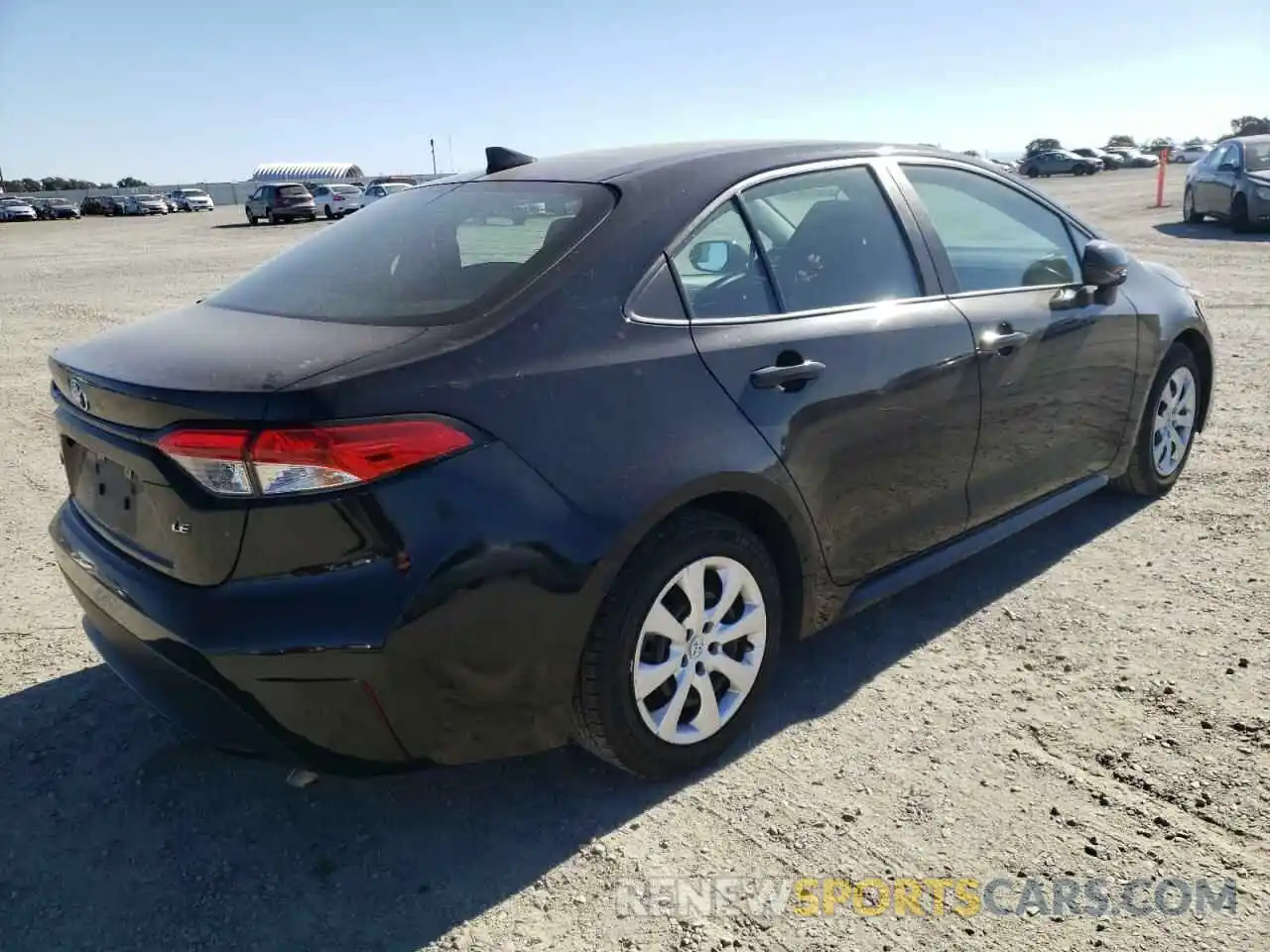 4 Photograph of a damaged car 5YFEPRAE6LP097733 TOYOTA COROLLA 2020