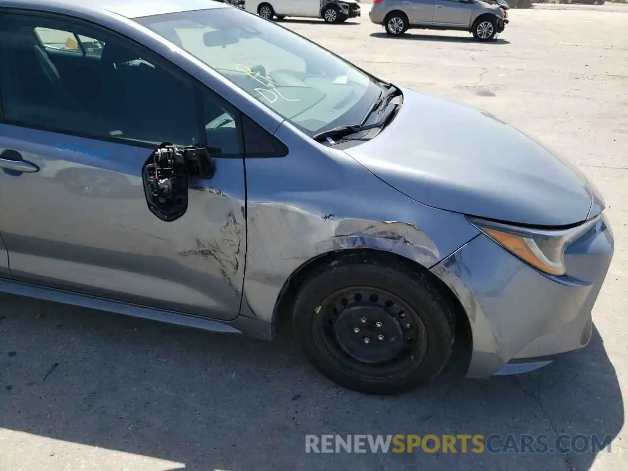 9 Photograph of a damaged car 5YFEPRAE6LP098672 TOYOTA COROLLA 2020