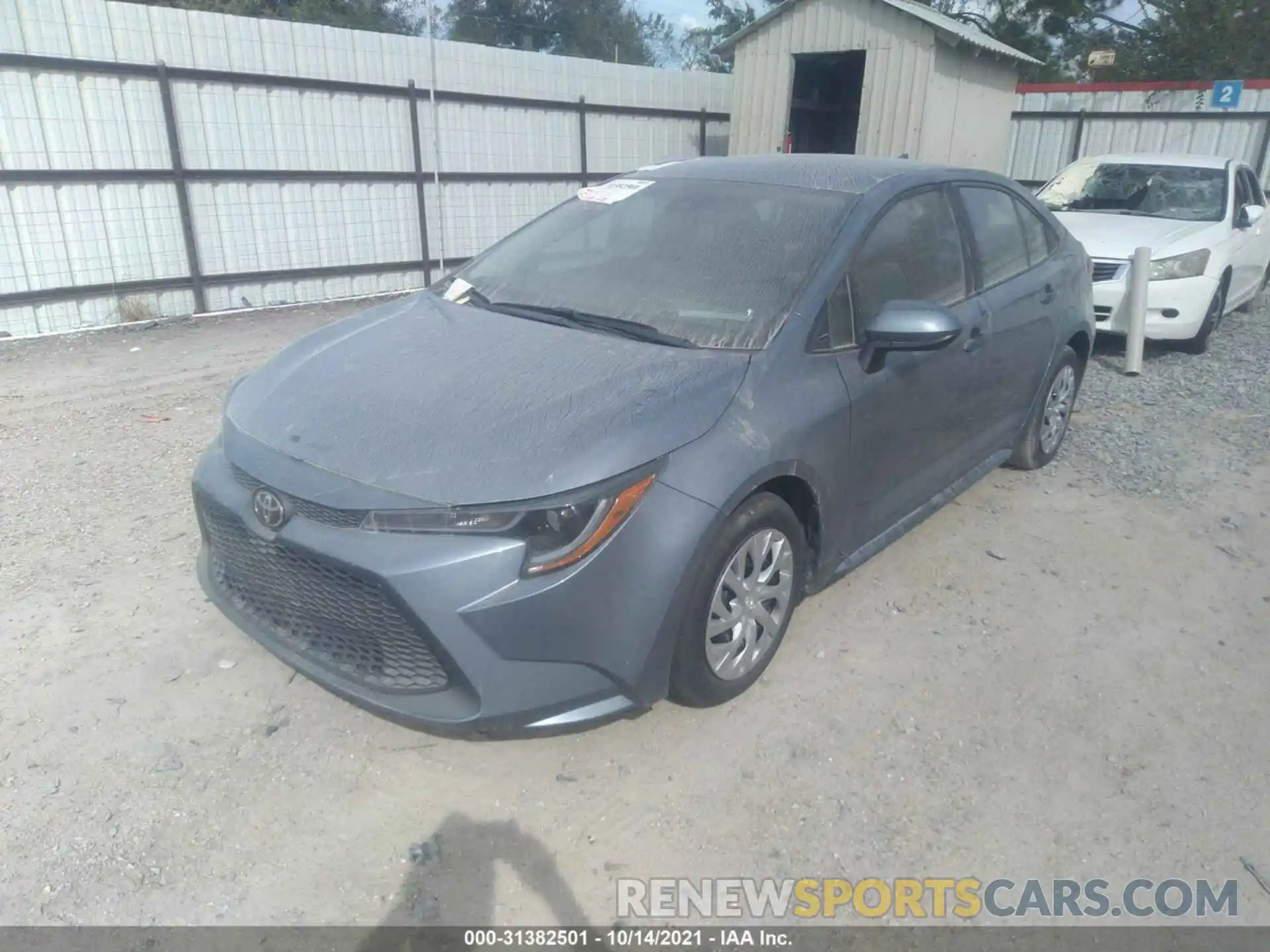 2 Photograph of a damaged car 5YFEPRAE6LP098736 TOYOTA COROLLA 2020