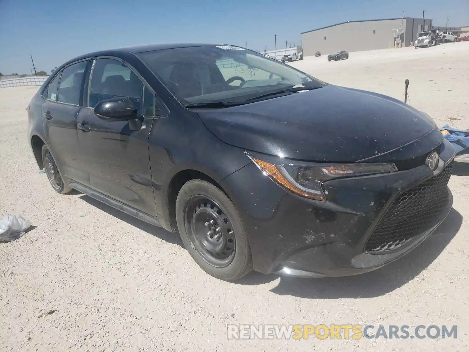 1 Photograph of a damaged car 5YFEPRAE6LP098932 TOYOTA COROLLA 2020