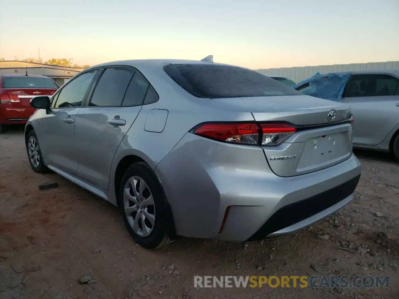 3 Photograph of a damaged car 5YFEPRAE6LP100520 TOYOTA COROLLA 2020