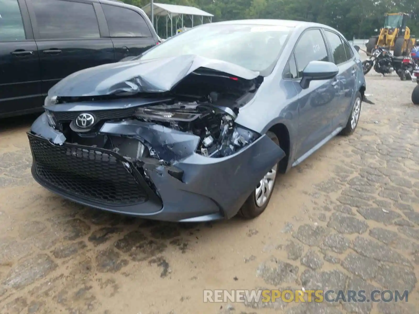 2 Фотография поврежденного автомобиля 5YFEPRAE6LP101599 TOYOTA COROLLA 2020